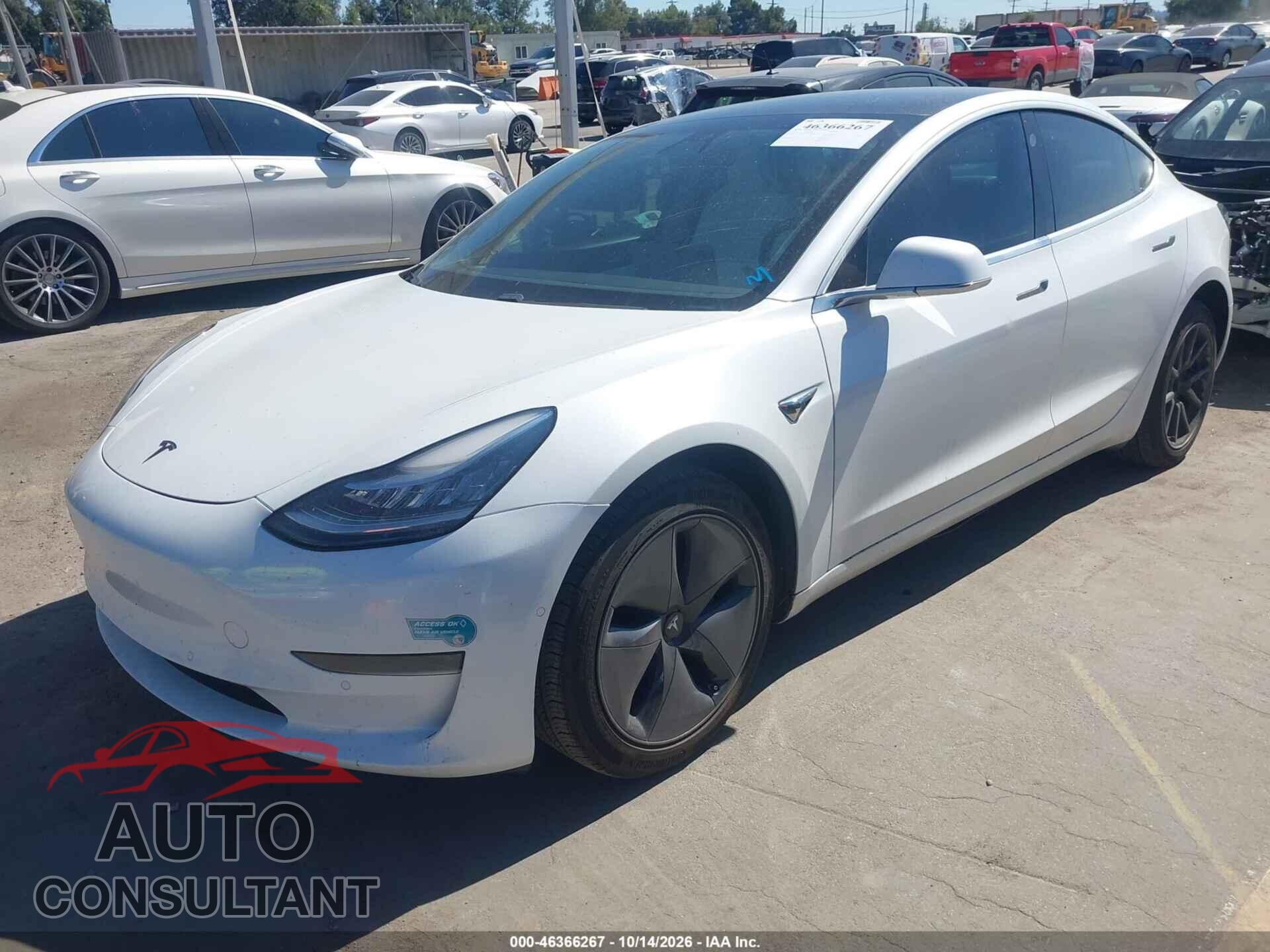 TESLA MODEL 3 2020 - 5YJ3E1EA2LF703644