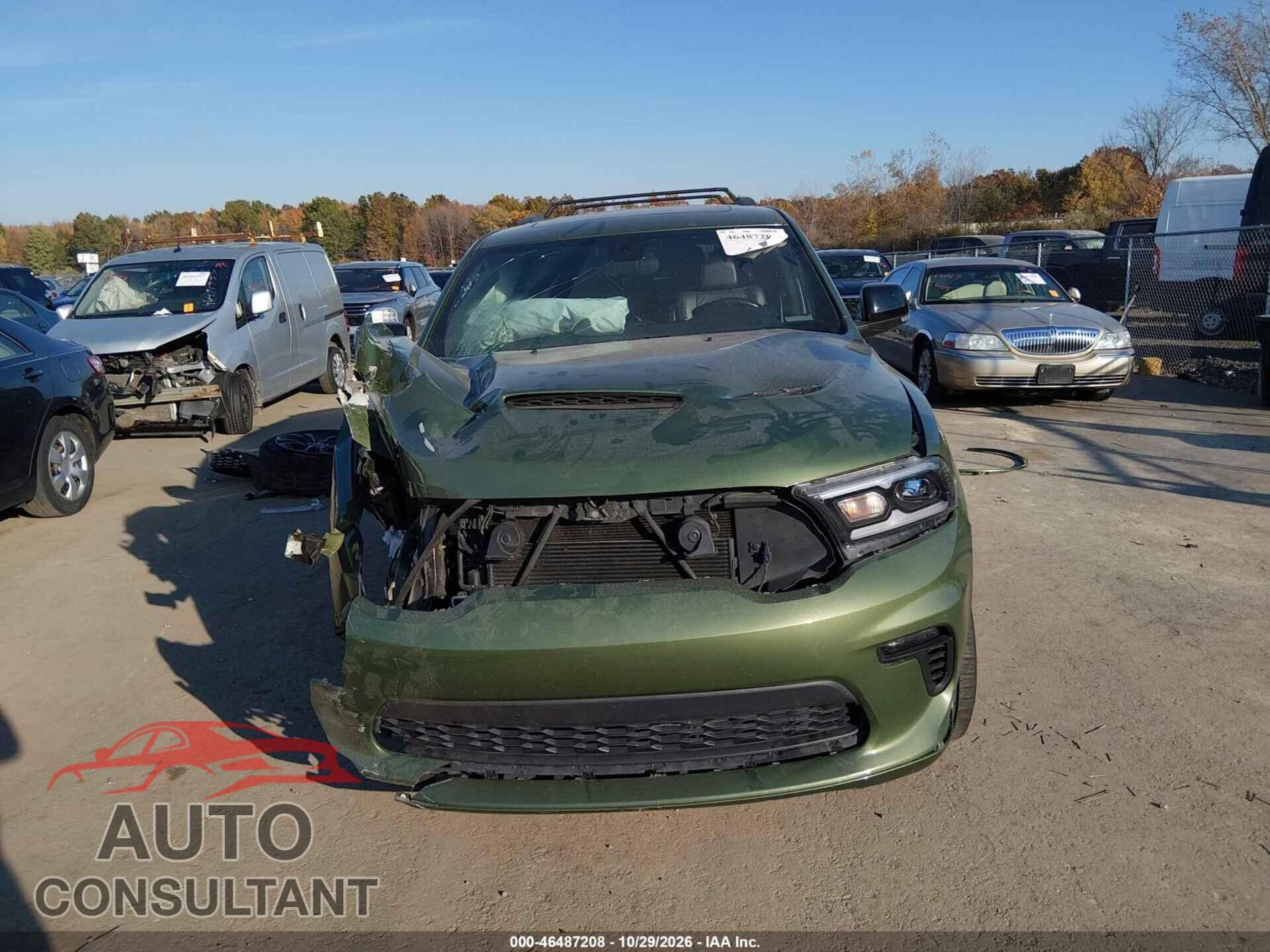 DODGE DURANGO 2021 - 1C4RDJDG6MC634412