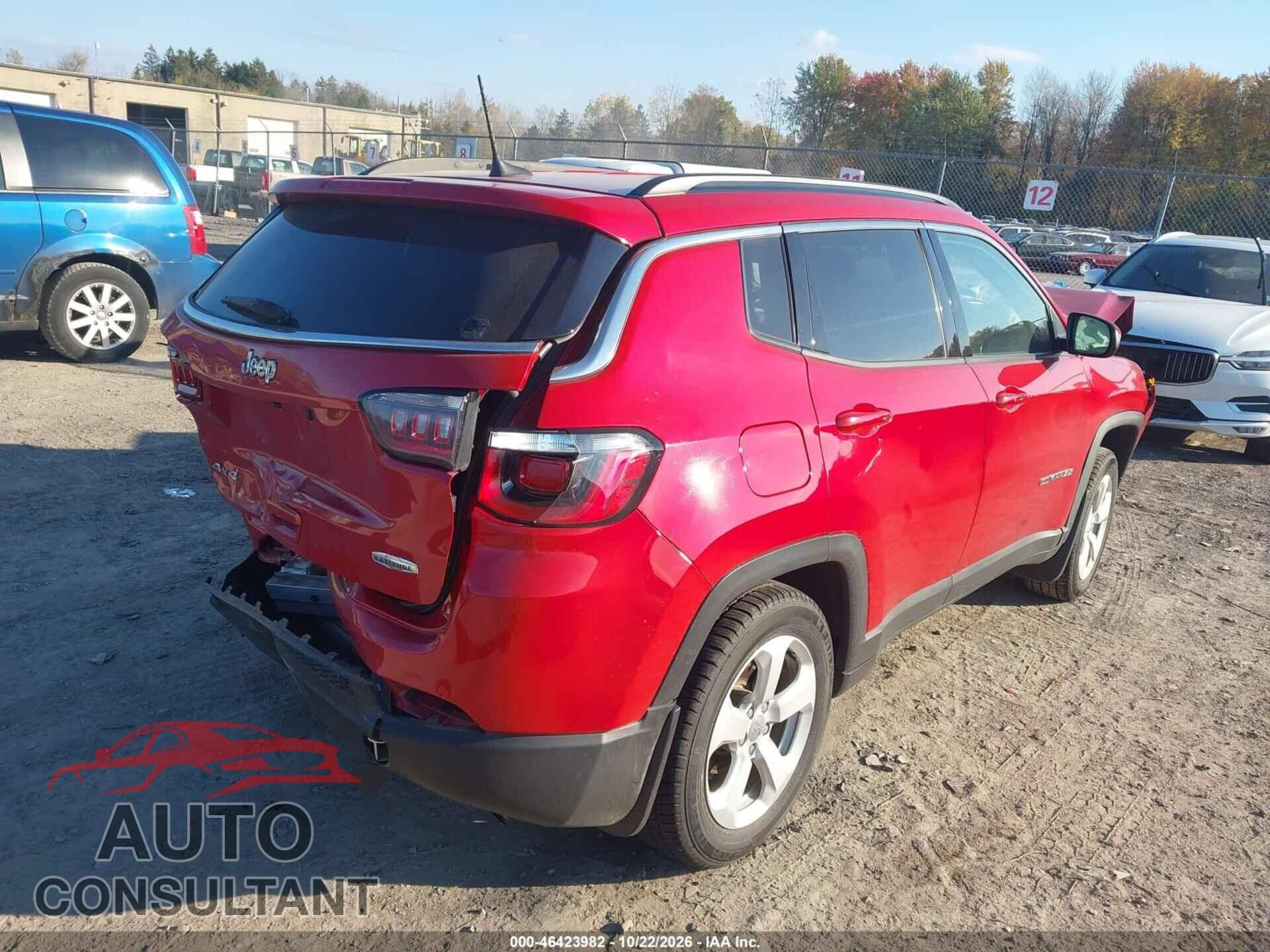 JEEP NEW COMPASS 2017 - 3C4NJDBB4HT628666
