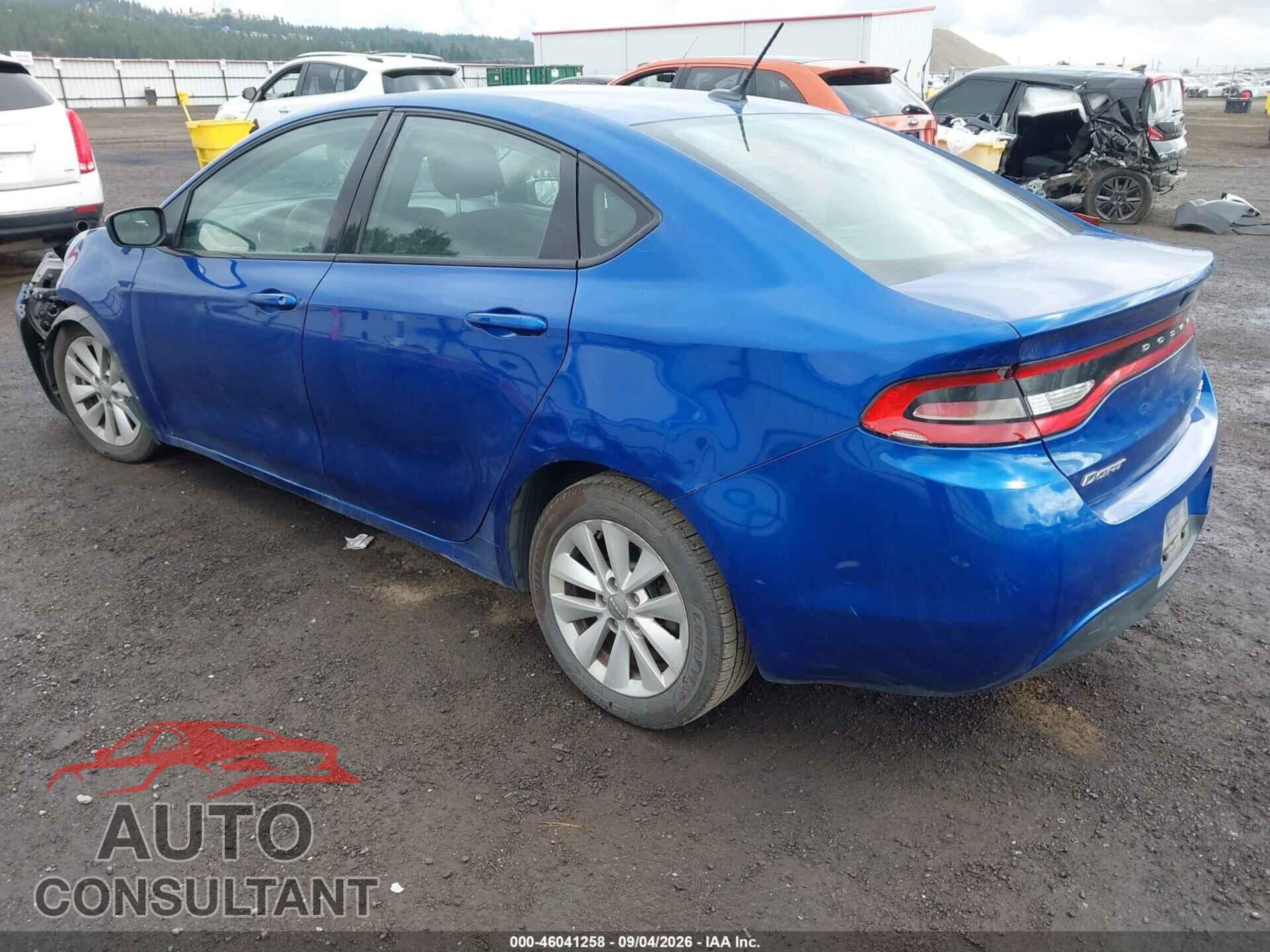 DODGE DART 2014 - 1C3CDFBBXED702575