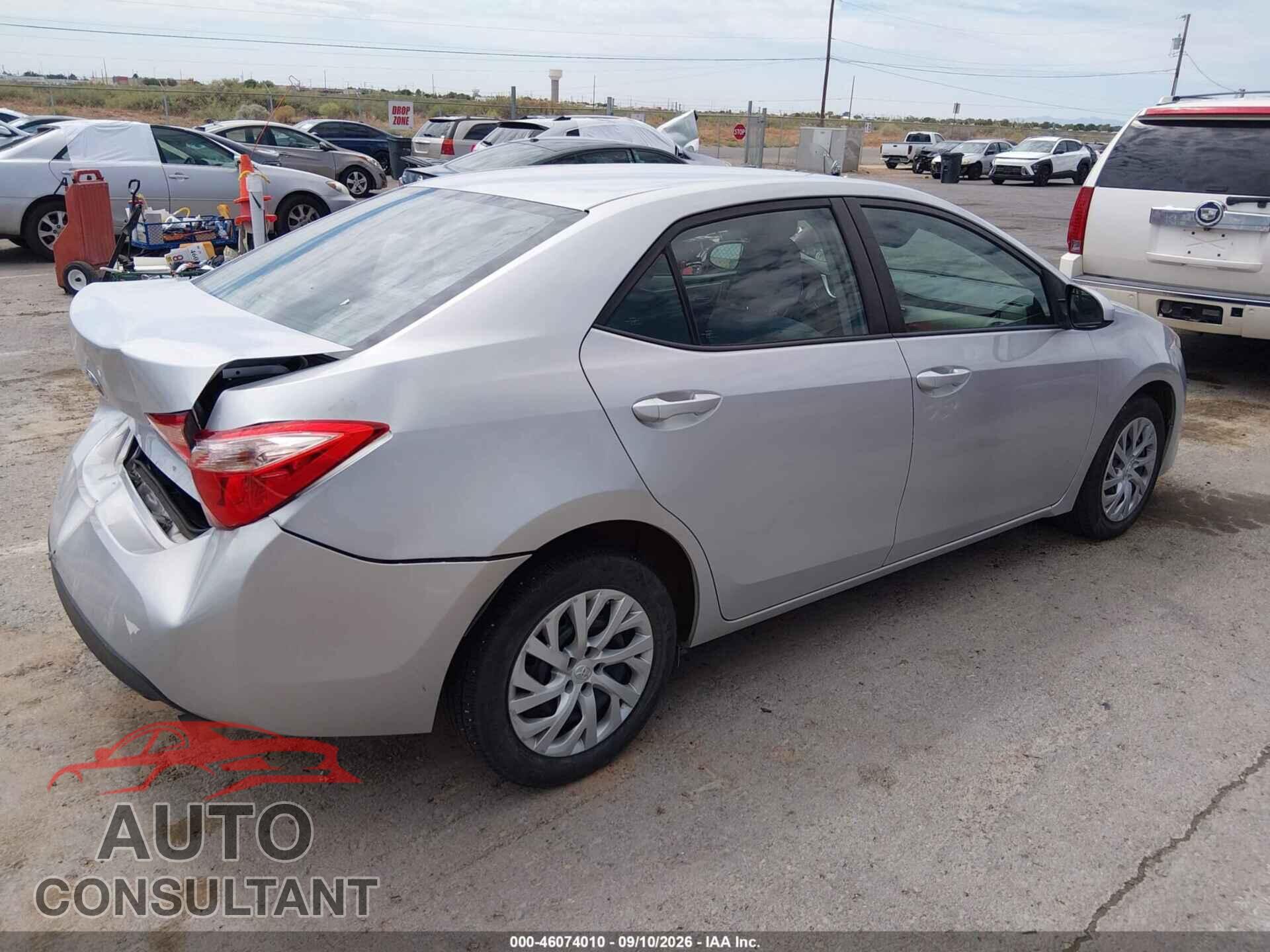 TOYOTA COROLLA 2018 - 5YFBURHEXJP828114