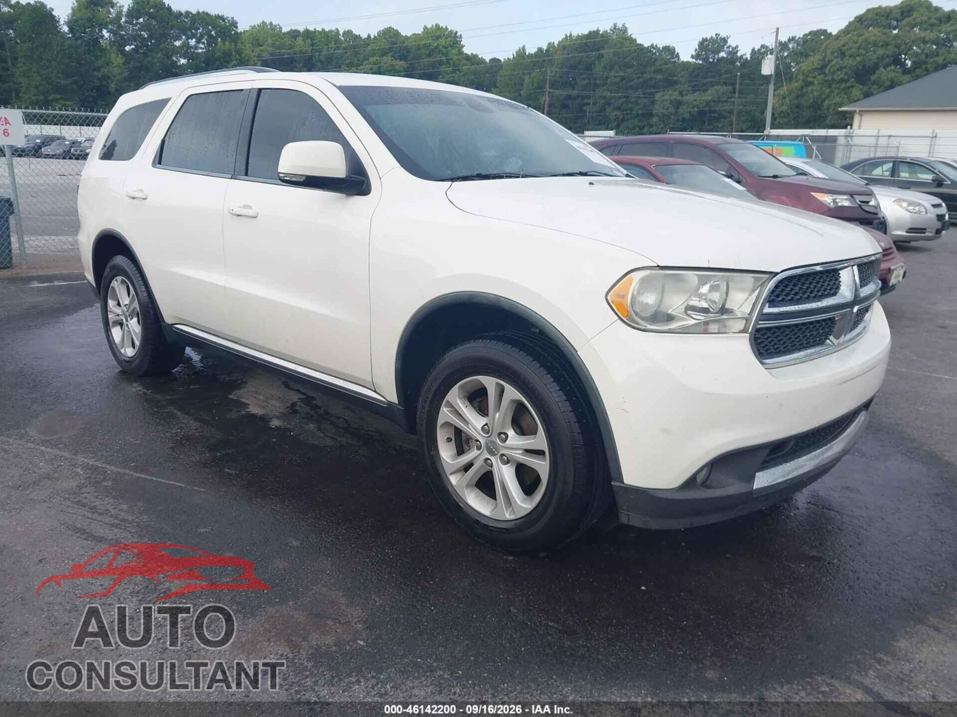 DODGE DURANGO 2011 - 1D4RE4GG4BC734213