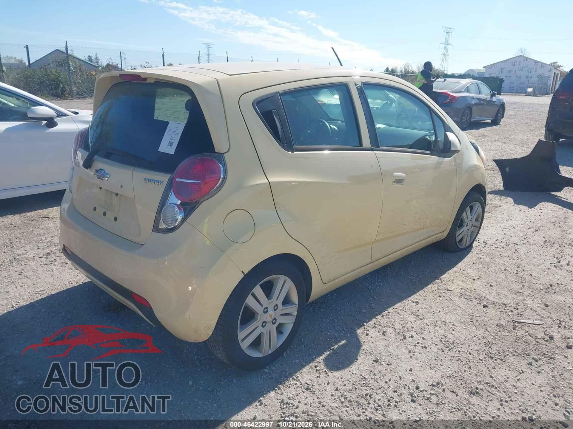 CHEVROLET SPARK 2013 - KL8CD6S92DC534999