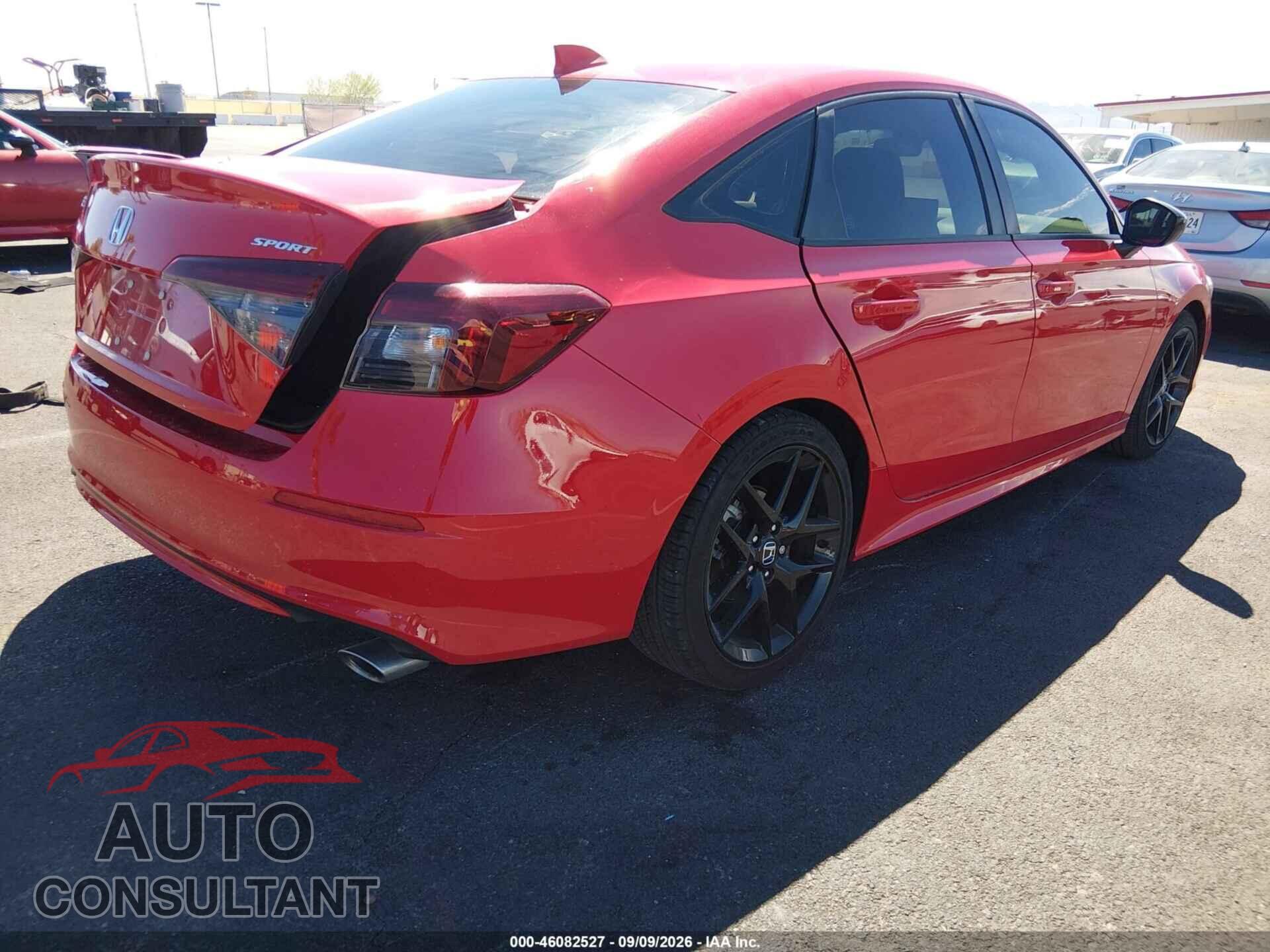 HONDA CIVIC 2025 - 2HGFE2F53SH540680