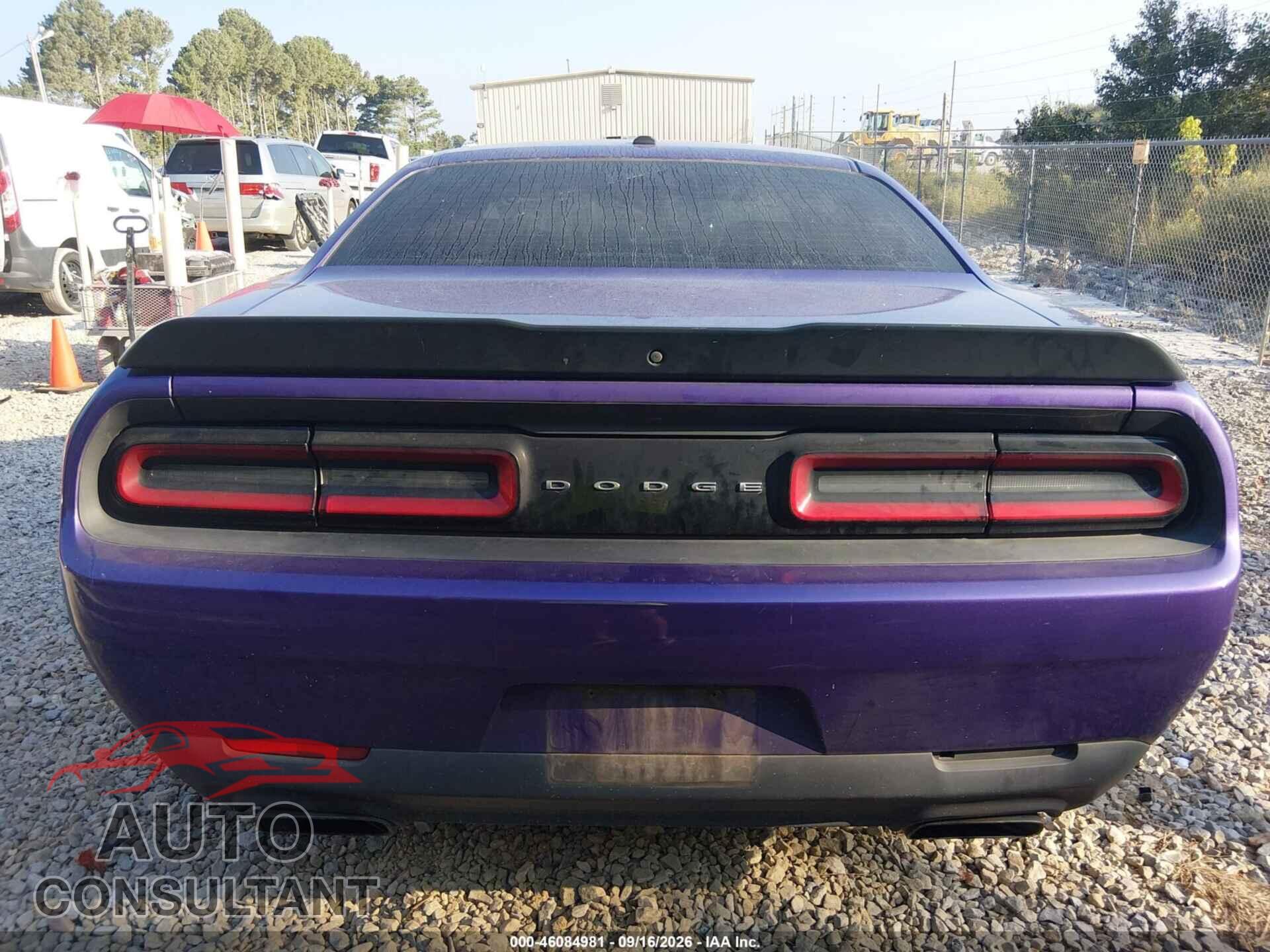 DODGE CHALLENGER 2016 - 2C3CDZBT9GH149207