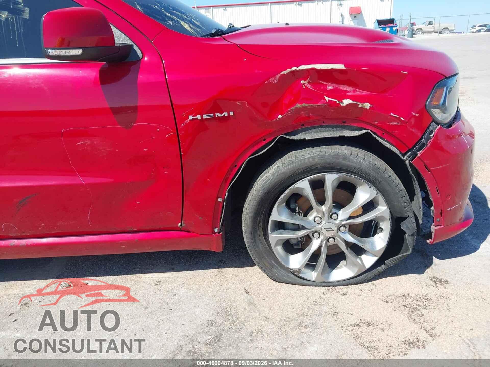 DODGE DURANGO 2020 - 1C4SDJCTXLC116401