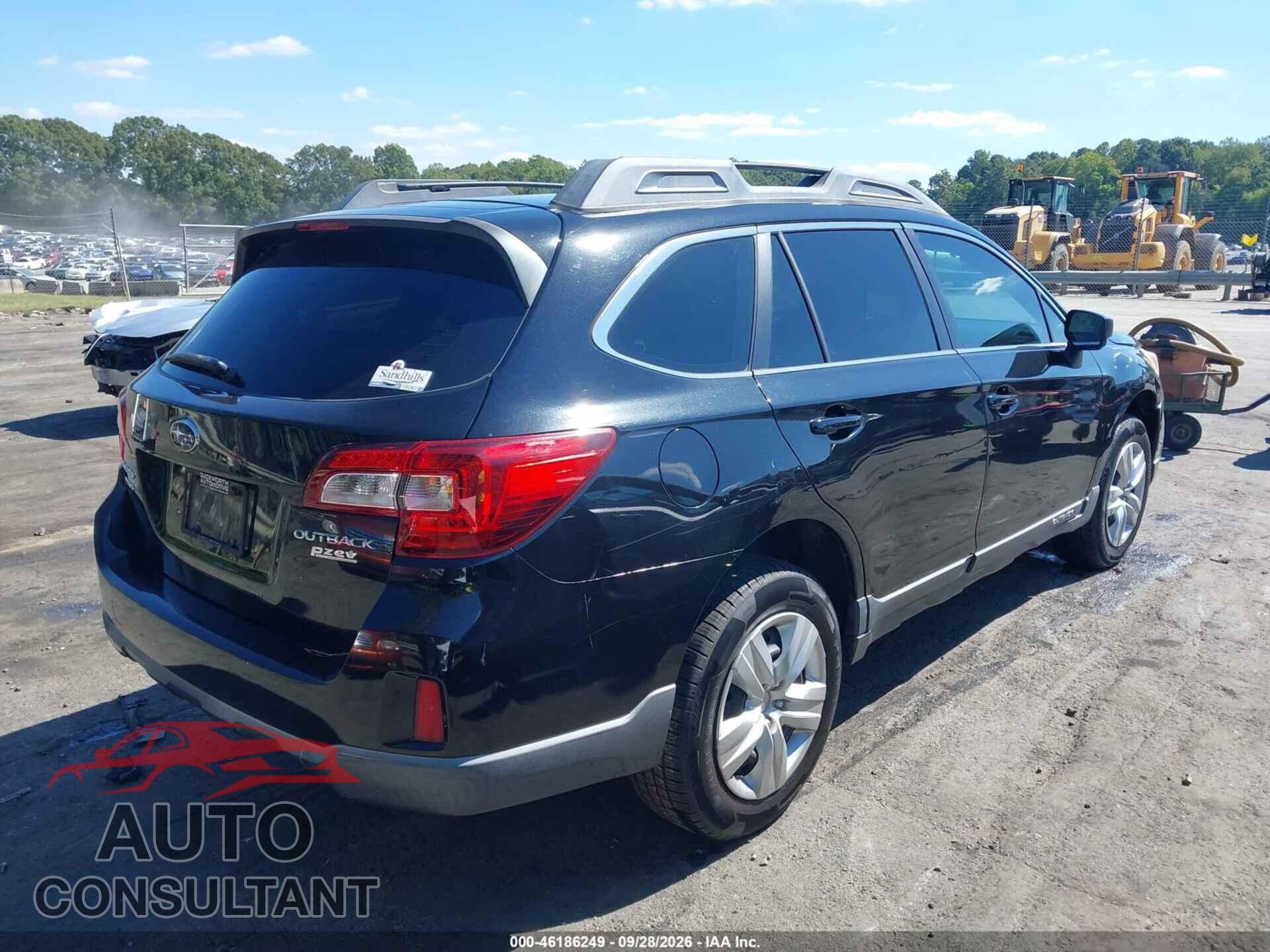 SUBARU OUTBACK 2015 - 4S4BSAAC5F3267560