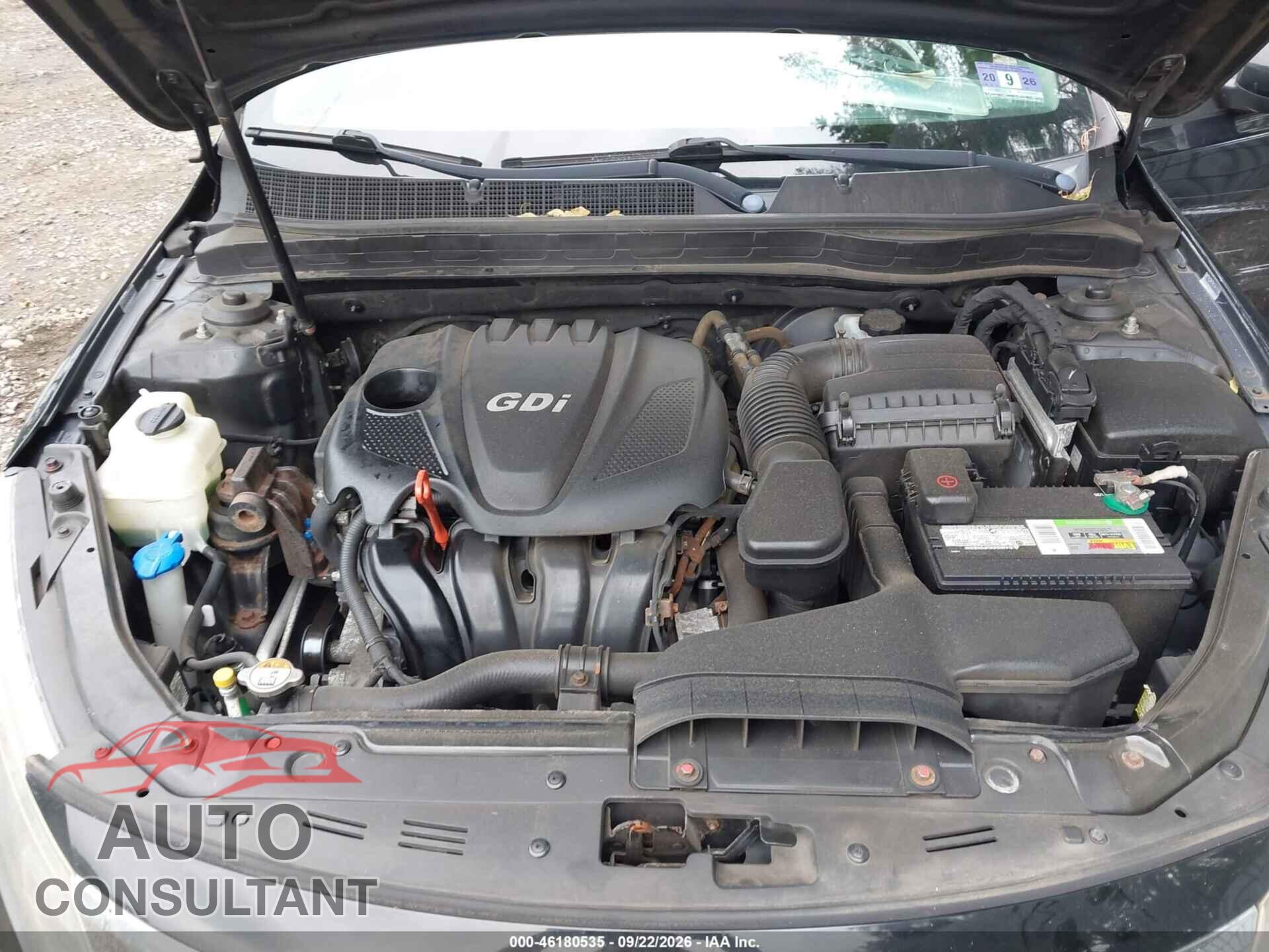 KIA OPTIMA 2013 - 5XXGM4A75DG236637