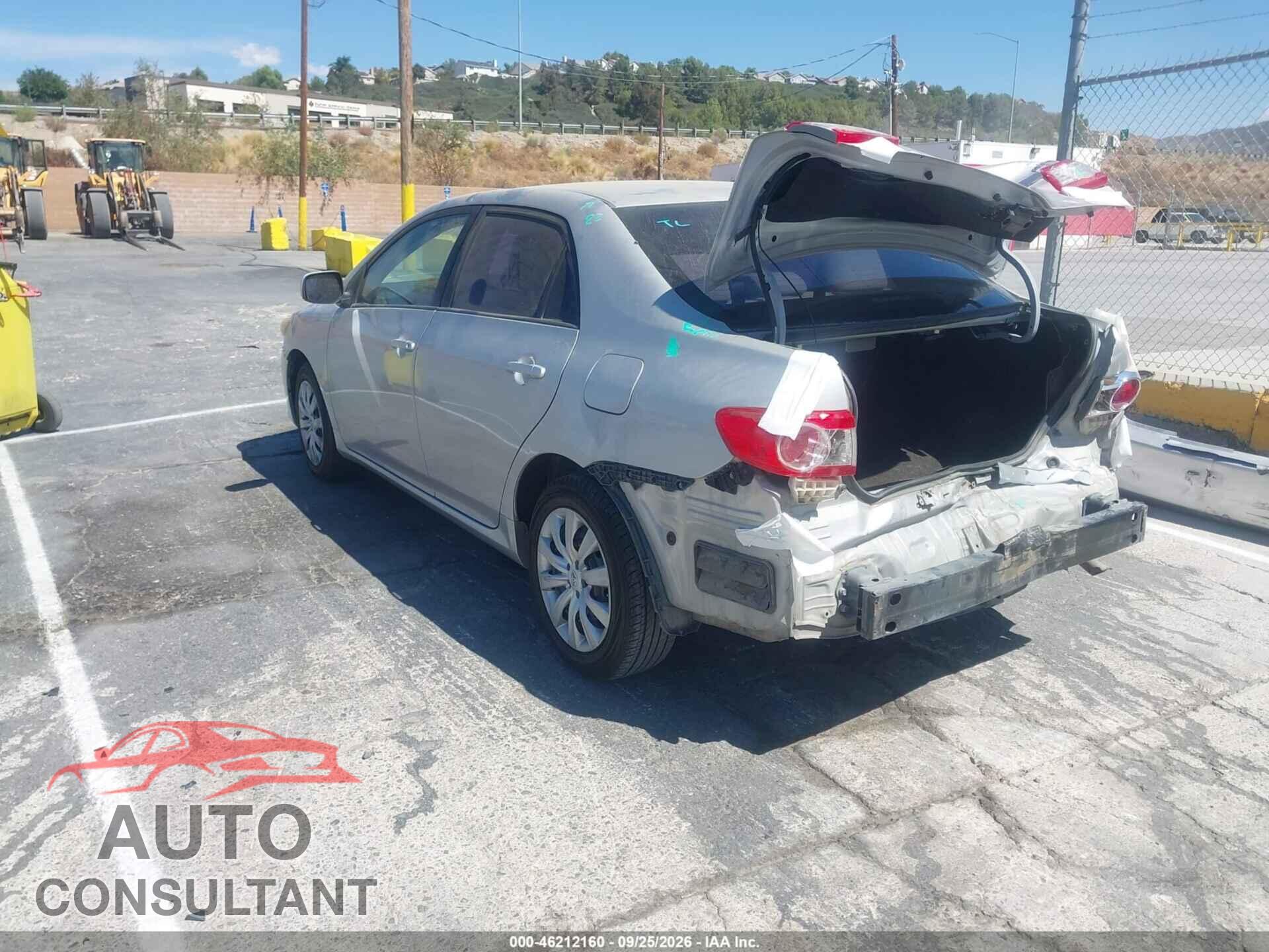 TOYOTA COROLLA 2012 - 2T1BU4EE5CC803583