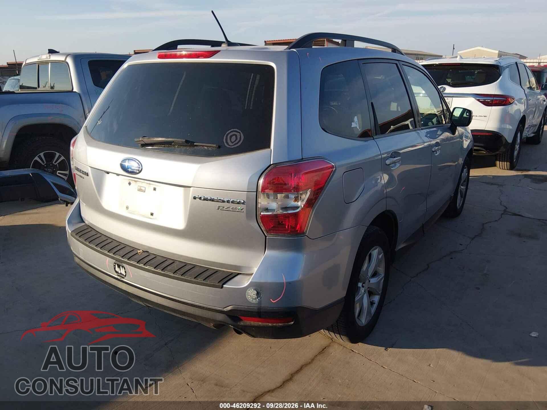 SUBARU FORESTER 2014 - JF2SJAGC0EH402333