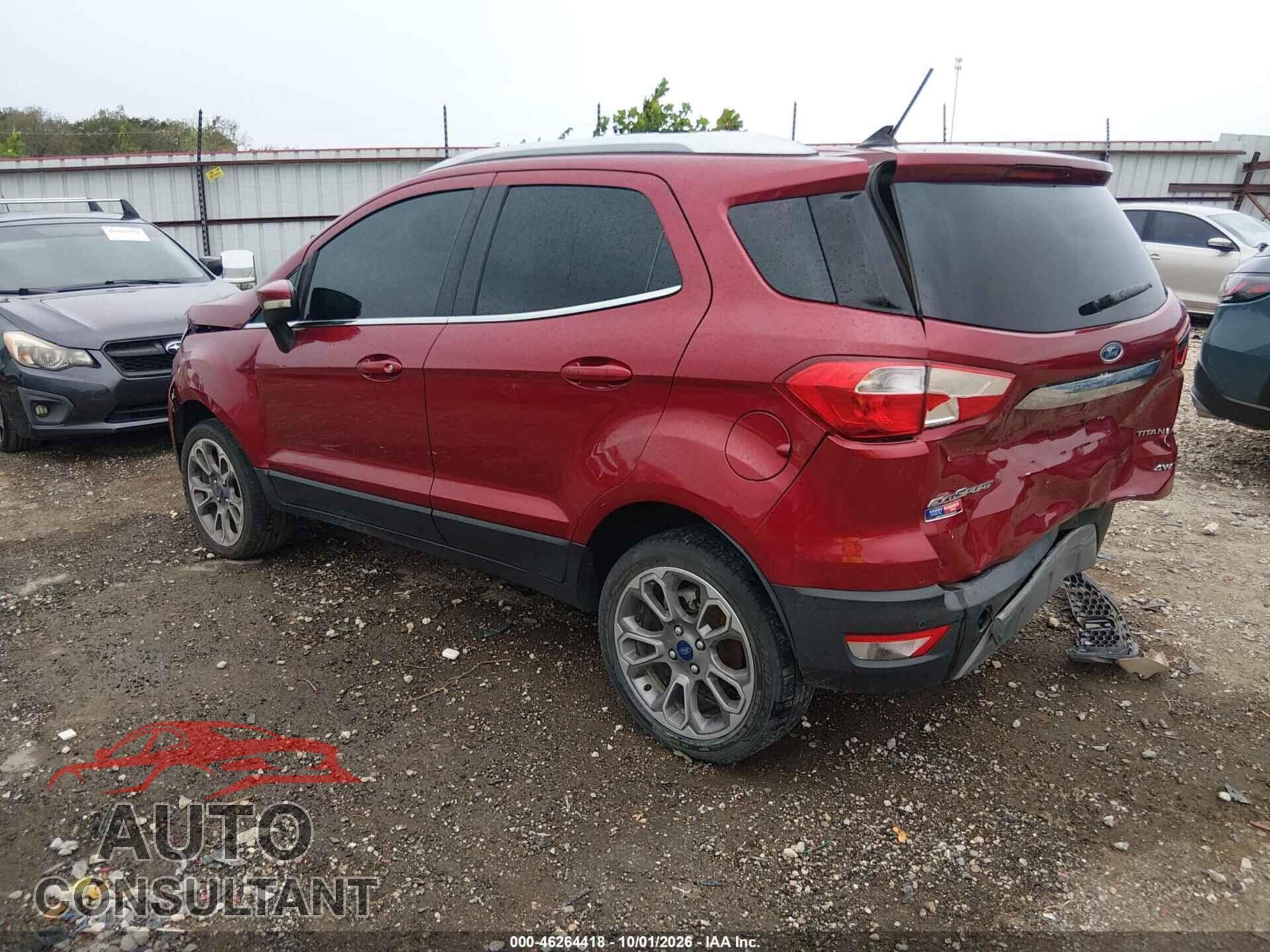 FORD ECOSPORT 2020 - MAJ6S3KL6LC377146