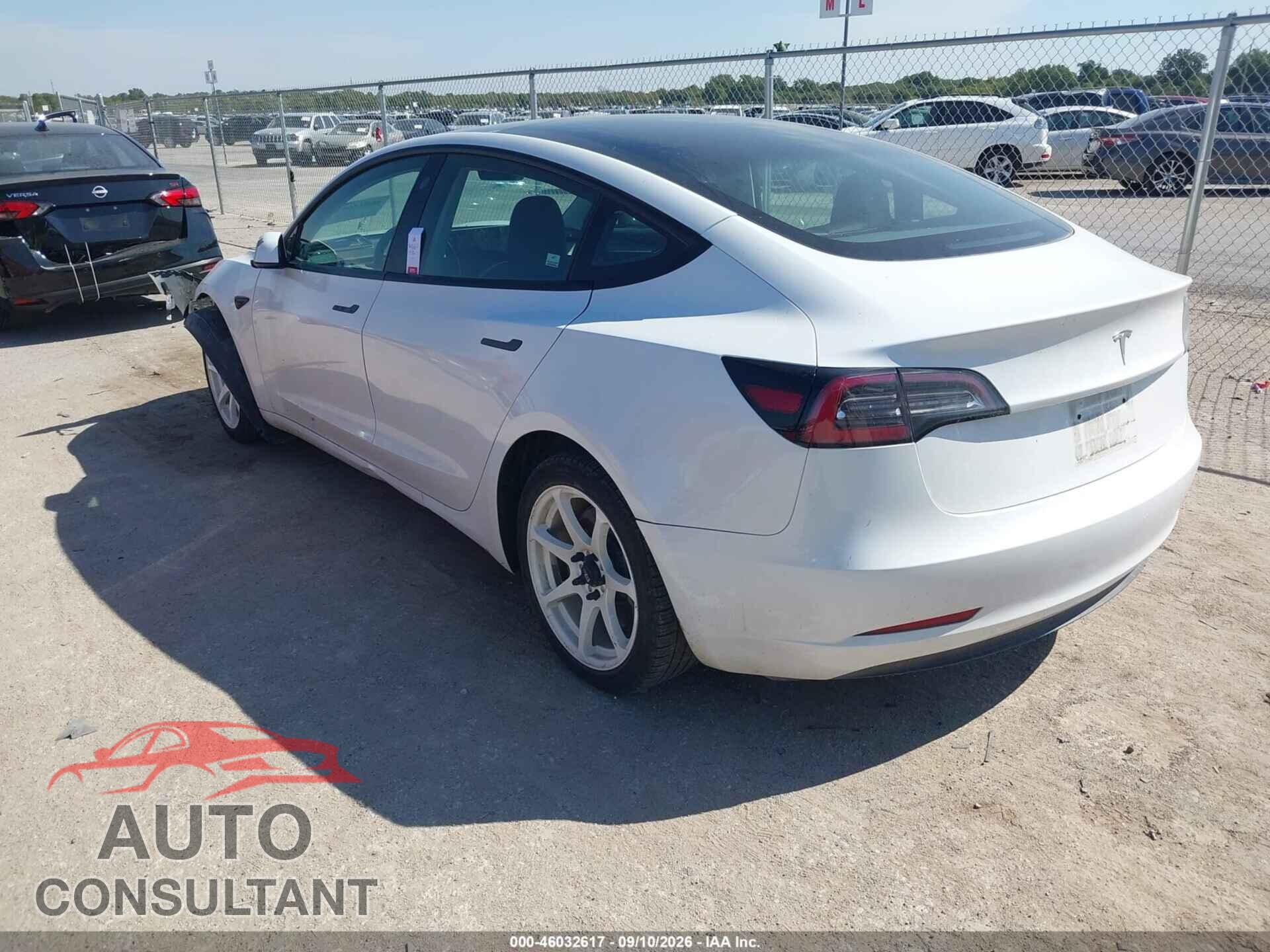TESLA MODEL 3 2023 - 5YJ3E1EA6PF433596