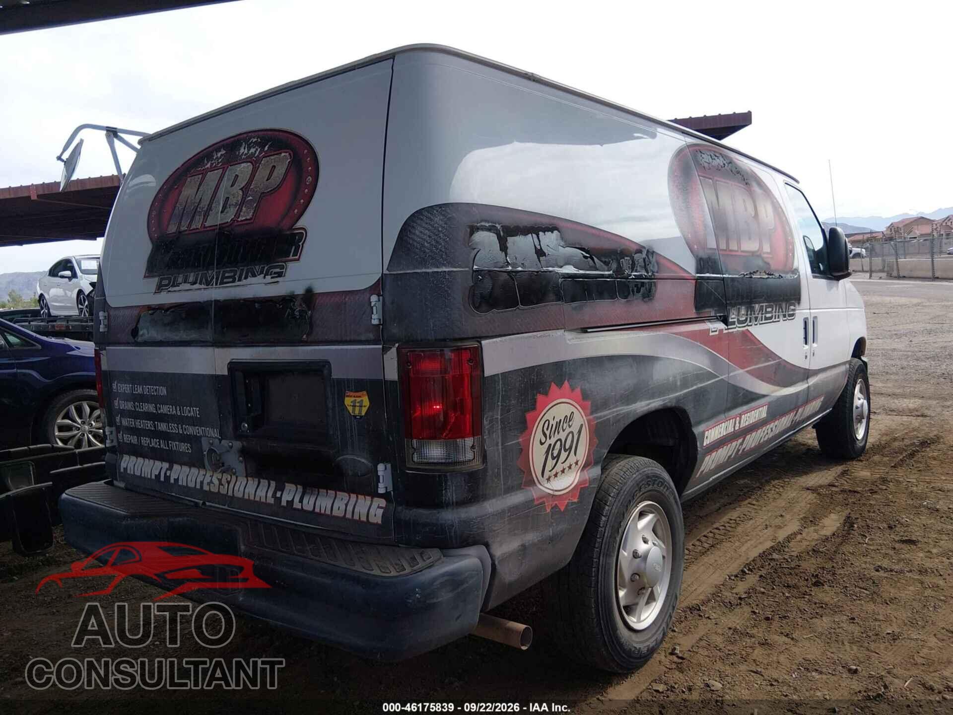 FORD E-250 2010 - 1FTNE2EW5ADA85878