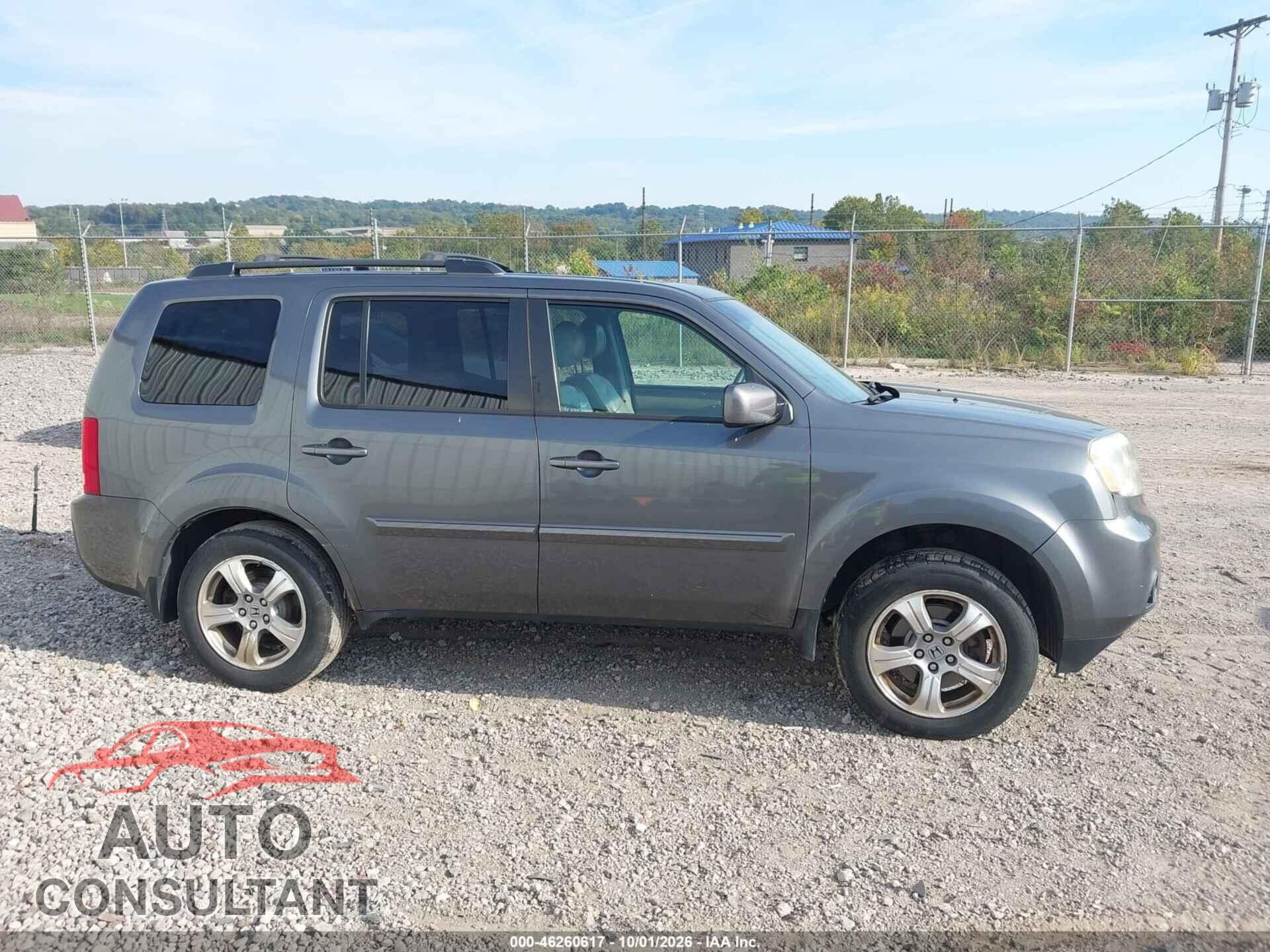 HONDA PILOT 2012 - 5FNYF4H56CB056345