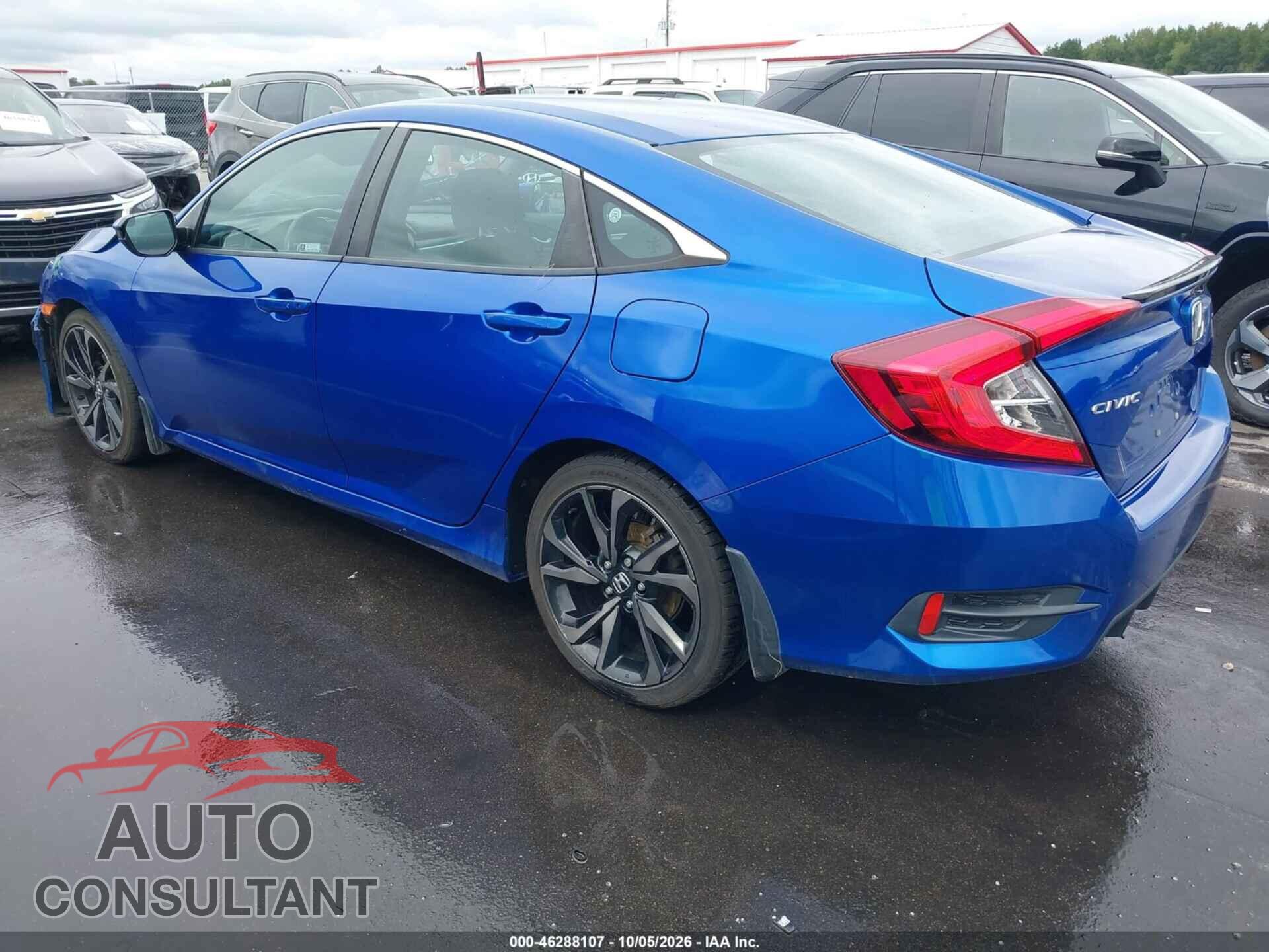 HONDA CIVIC 2019 - 2HGFC2F85KH577018