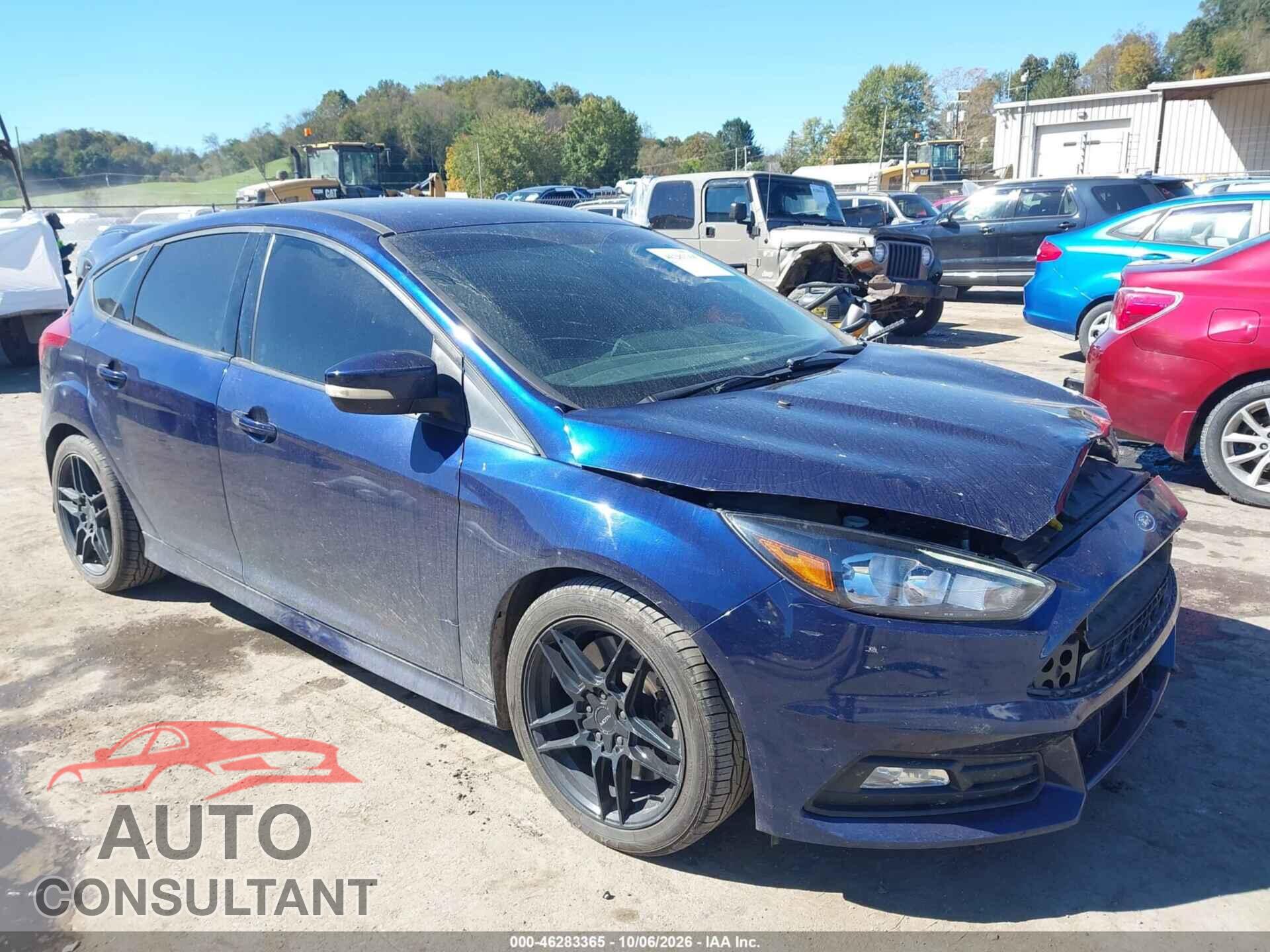 FORD FOCUS ST 2017 - 1FADP3L96HL210806