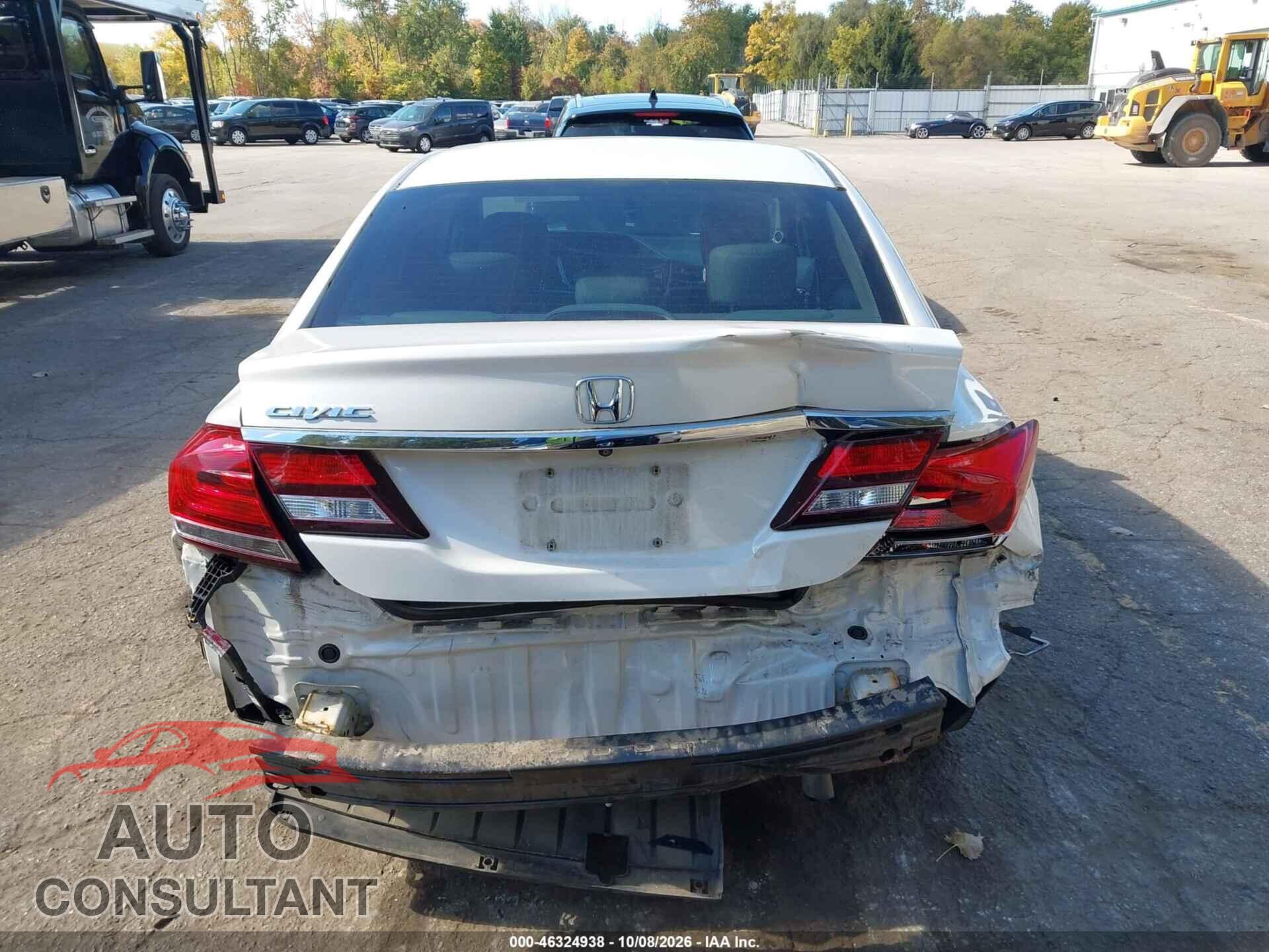 HONDA CIVIC 2013 - 19XFB2F97DE014089