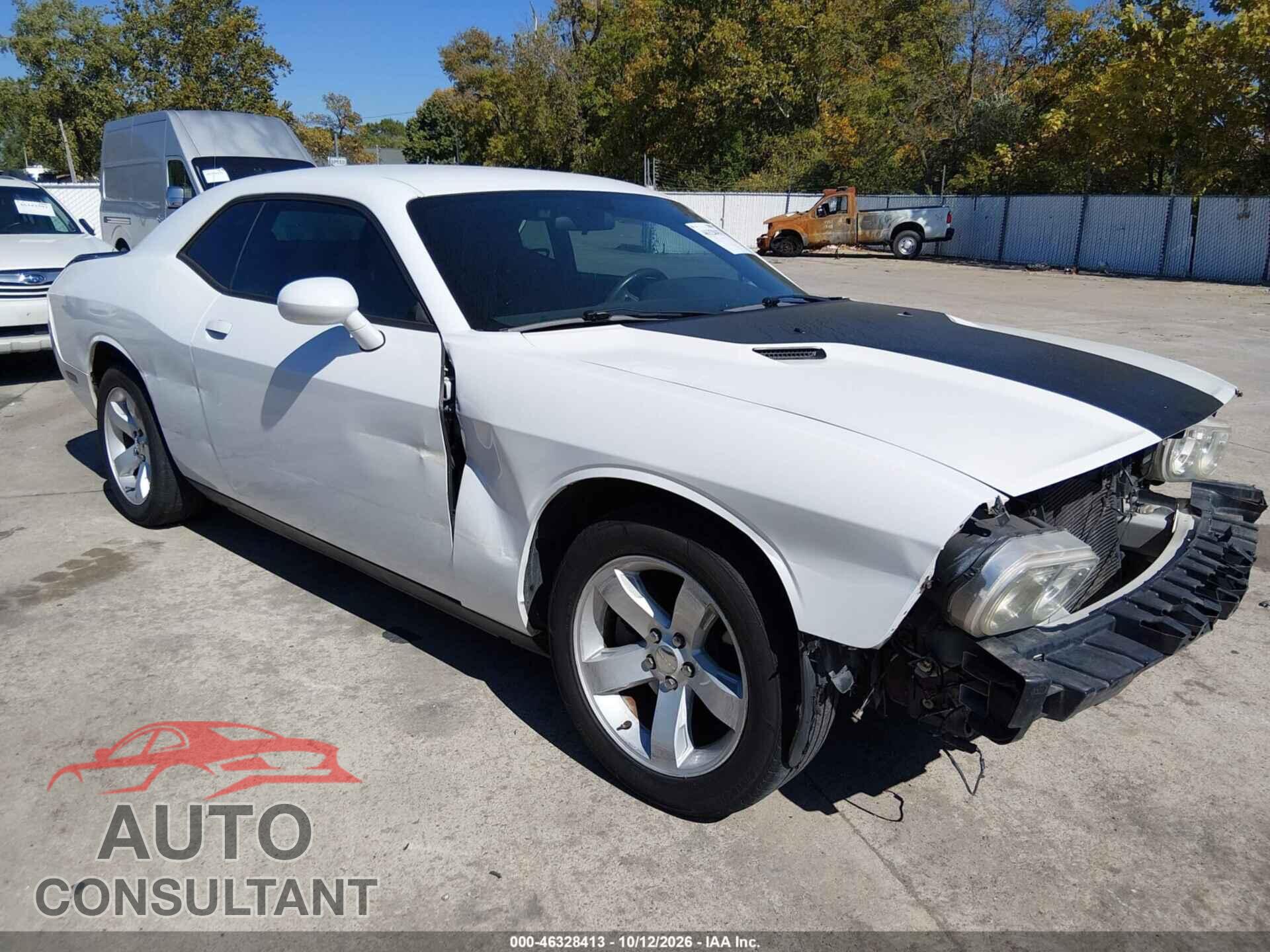 DODGE CHALLENGER 2013 - 2C3CDYAG4DH607603