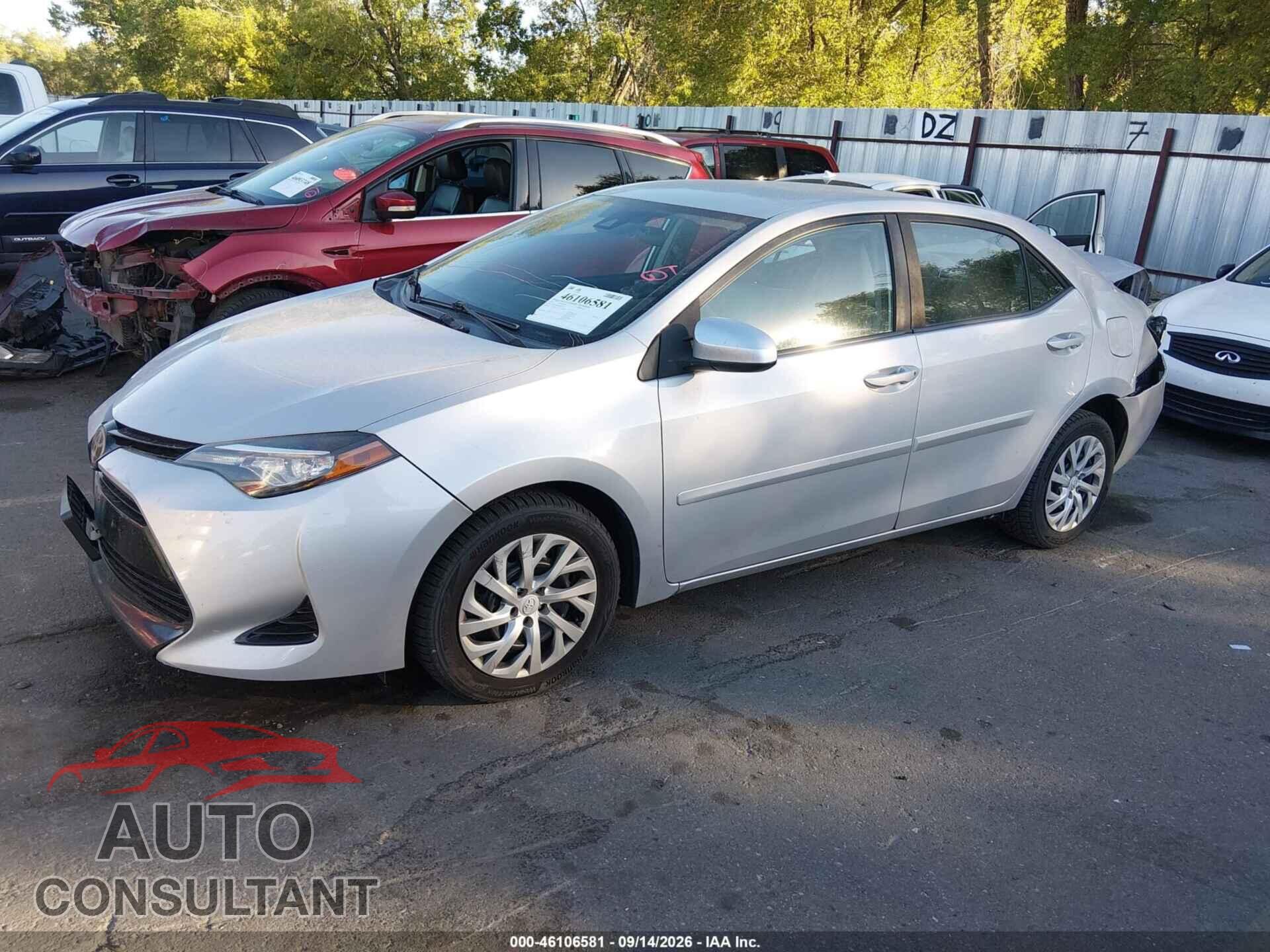 TOYOTA COROLLA 2017 - 2T1BURHE8HC825433