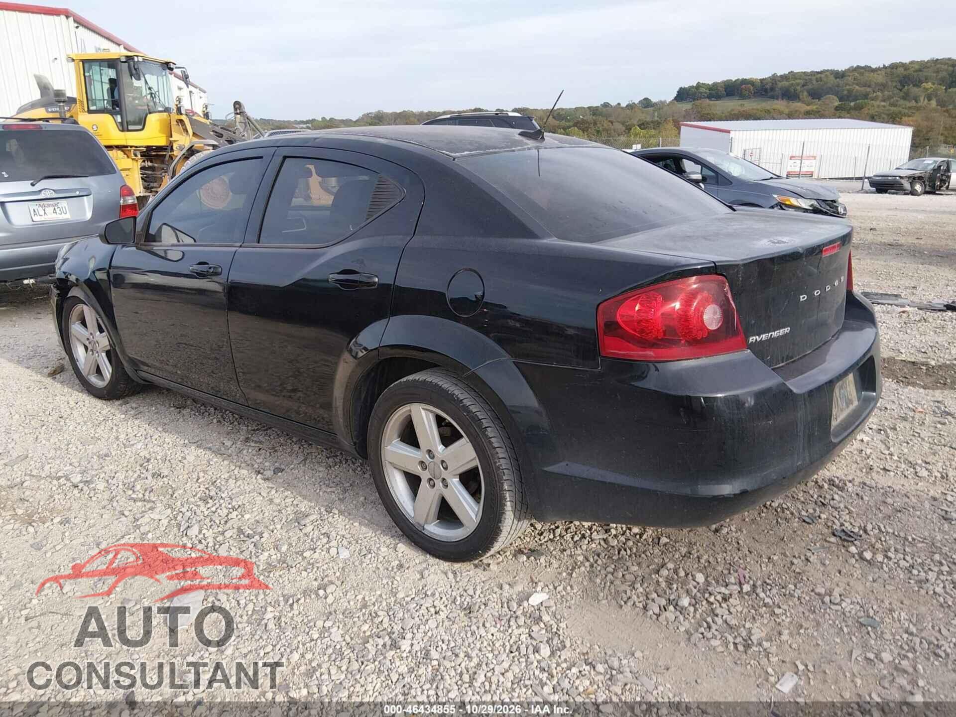 DODGE AVENGER 2013 - 1C3CDZAB9DN535296