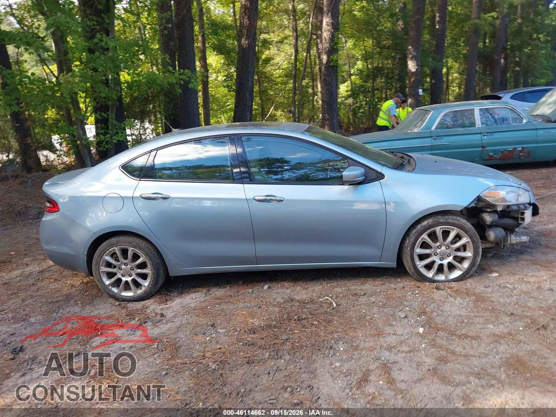 DODGE DART 2013 - 1C3CDFCA7DD299434