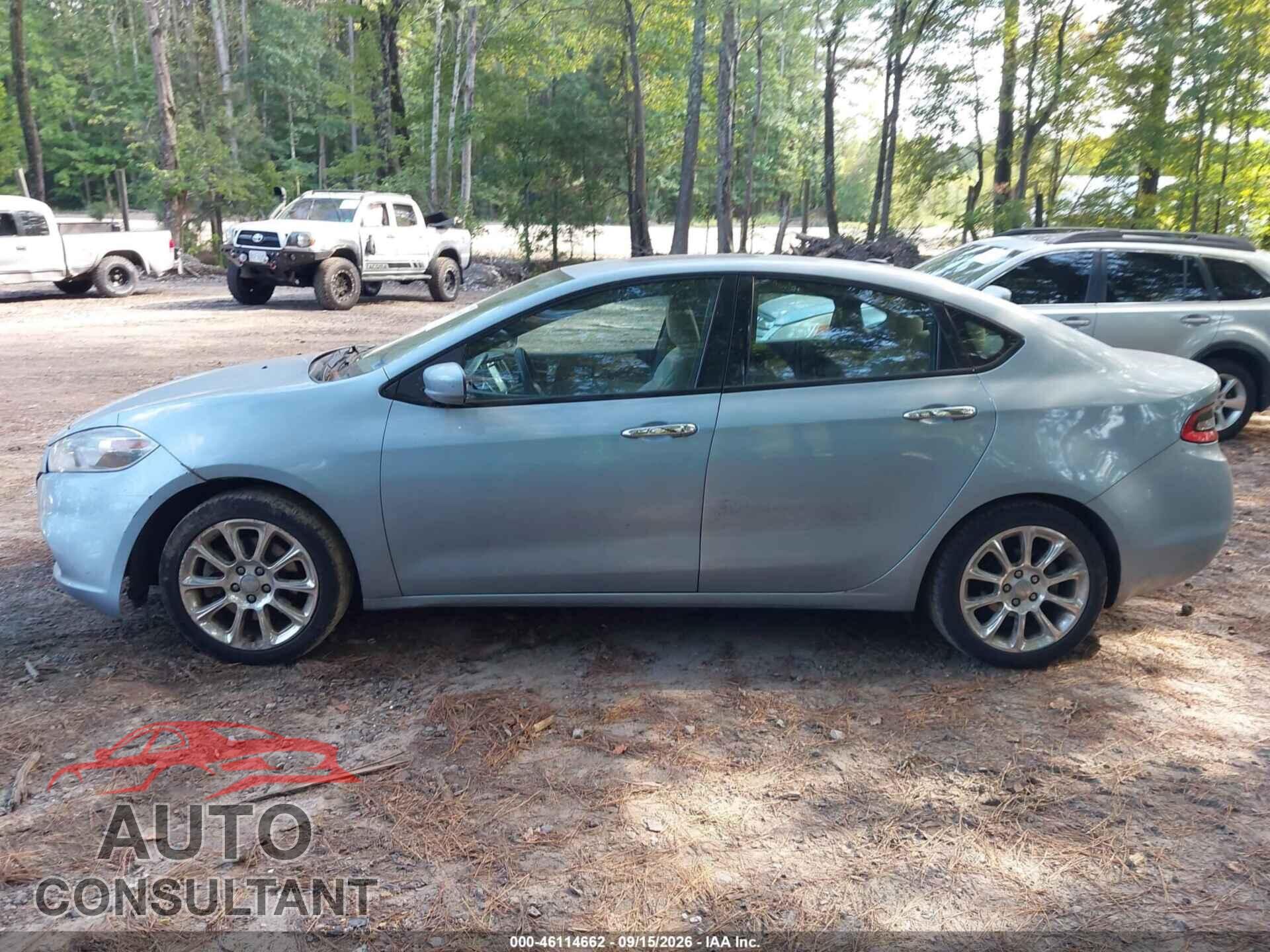 DODGE DART 2013 - 1C3CDFCA7DD299434