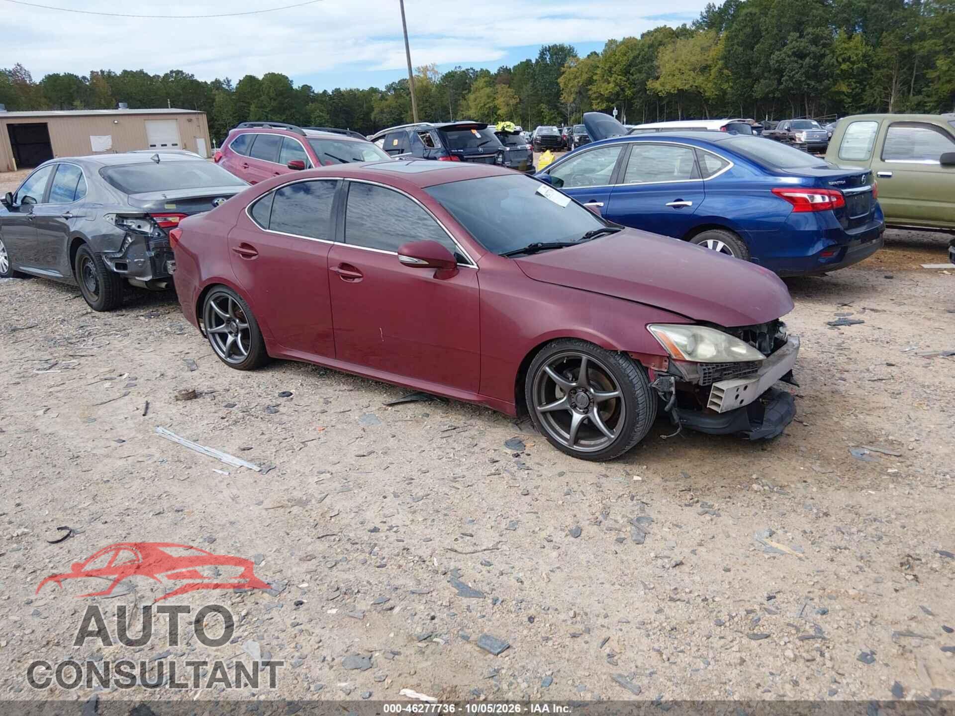 LEXUS IS 250 2010 - JTHBF5C20A5114312