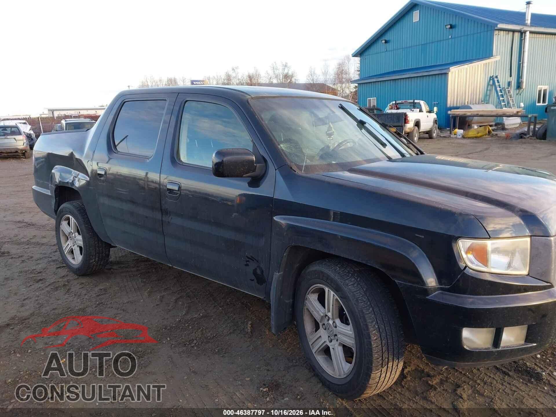 HONDA RIDGELINE 2011 - 5FPYK1F58BB454515