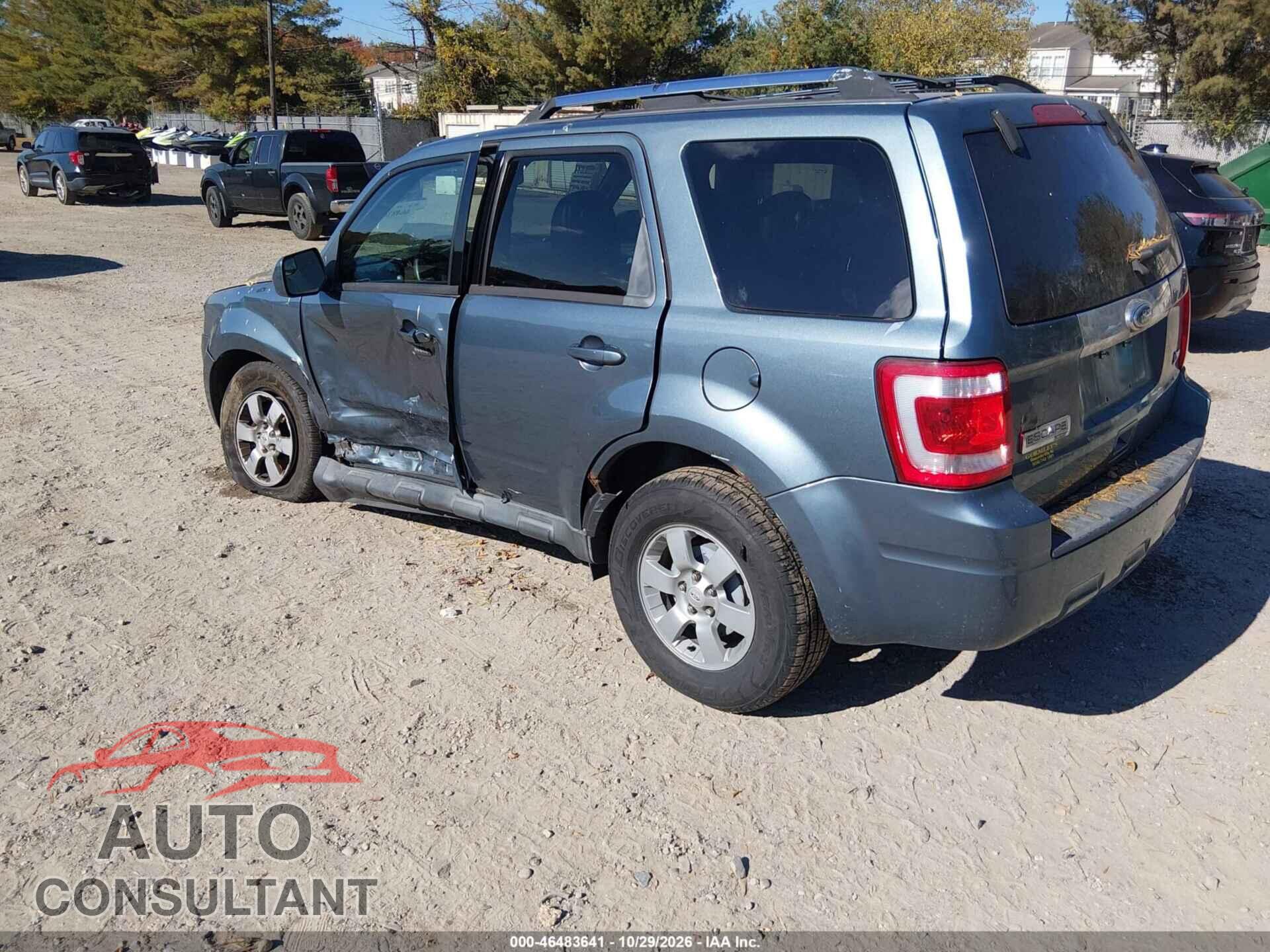 FORD ESCAPE 2010 - 1FMCU9EG0AKD01249