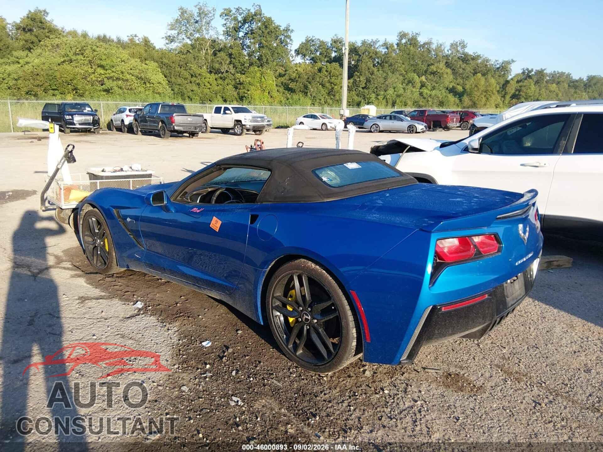 CHEVROLET CORVETTE STINGRAY 2014 - 1G1YM3D76E5123868