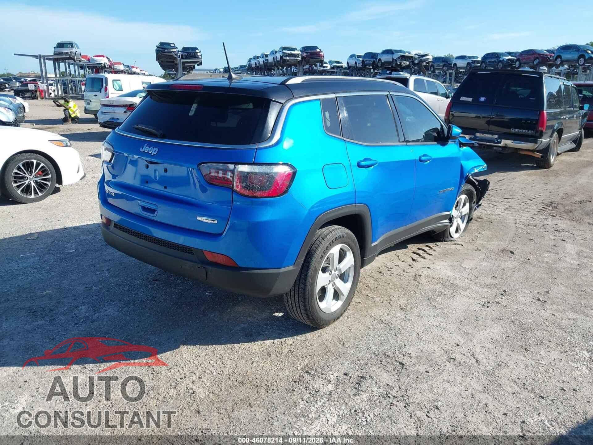 JEEP COMPASS 2018 - 3C4NJDBB5JT202569
