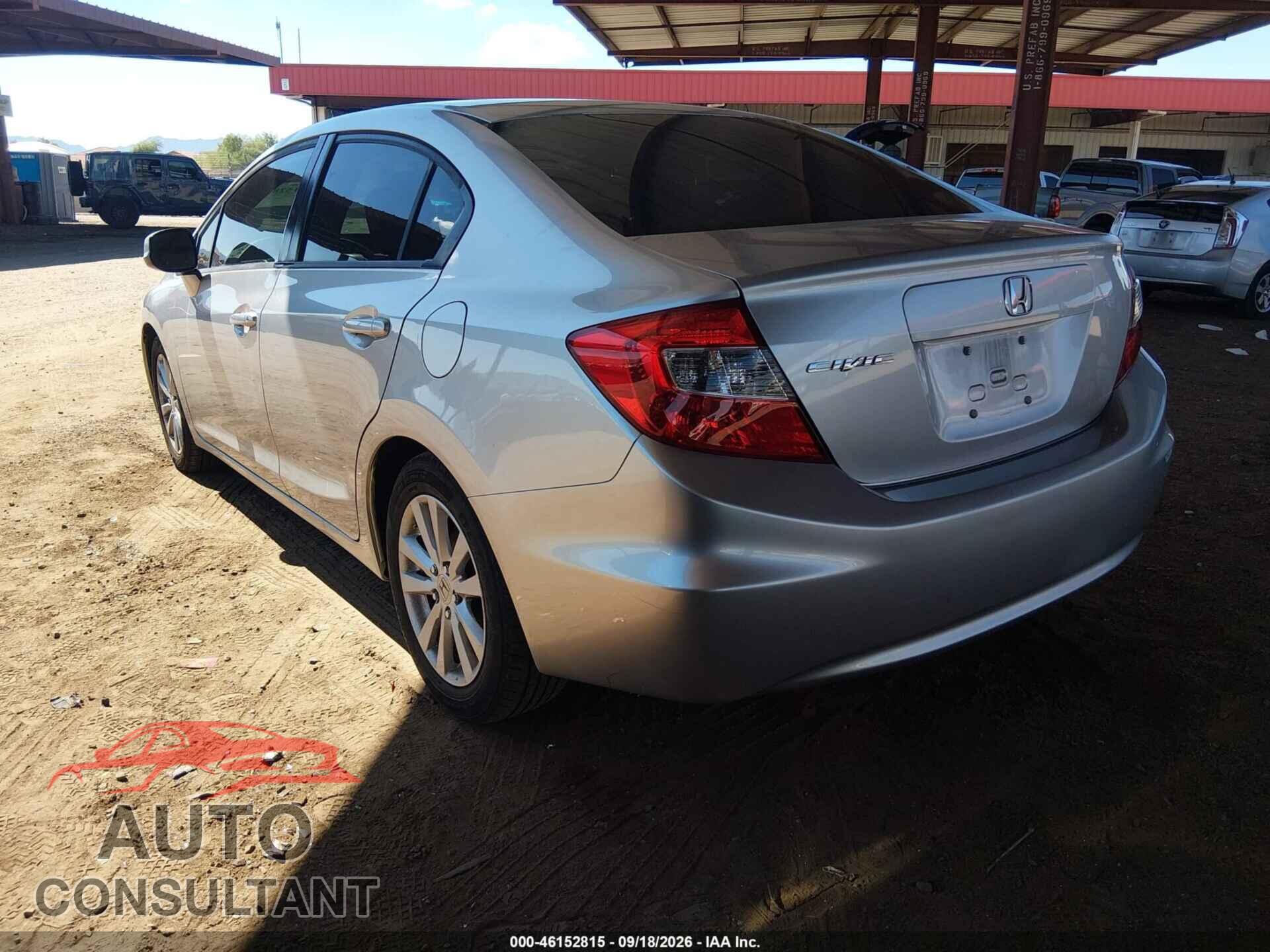 HONDA CIVIC 2012 - 2HGFB2F85CH330005