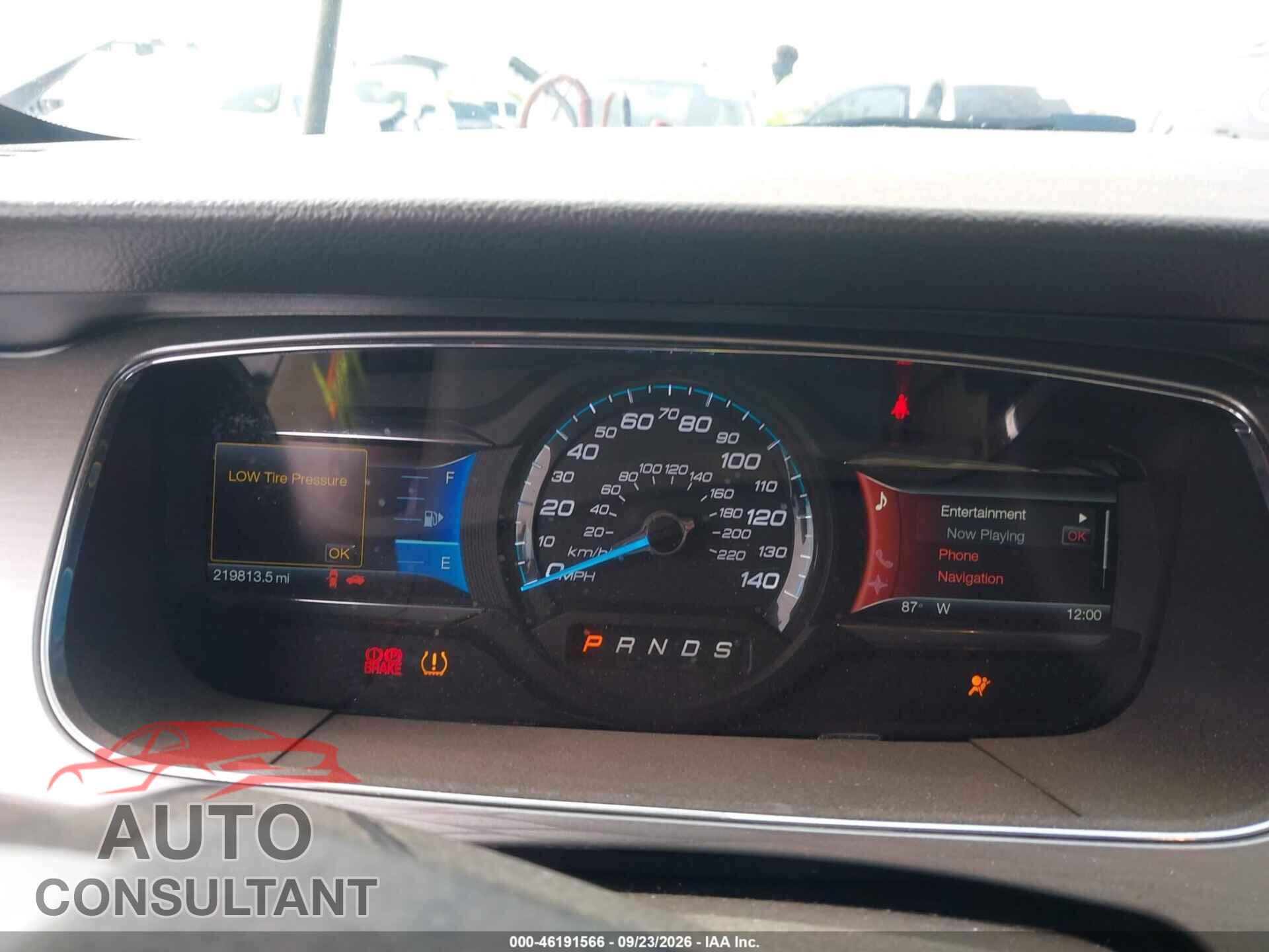 FORD TAURUS 2013 - 1FAHP2E87DG192836
