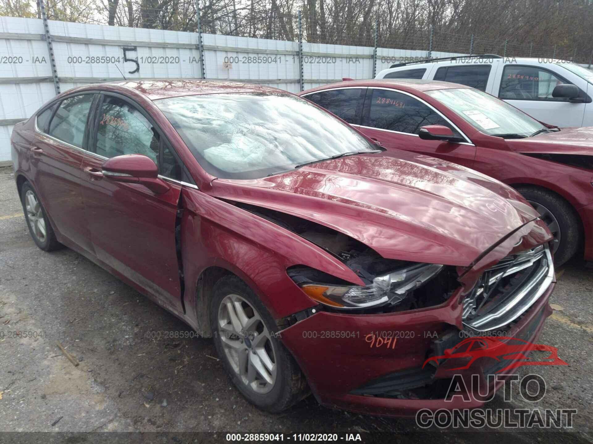 FORD FUSION 2016 - 3FA6P0H72GR164972