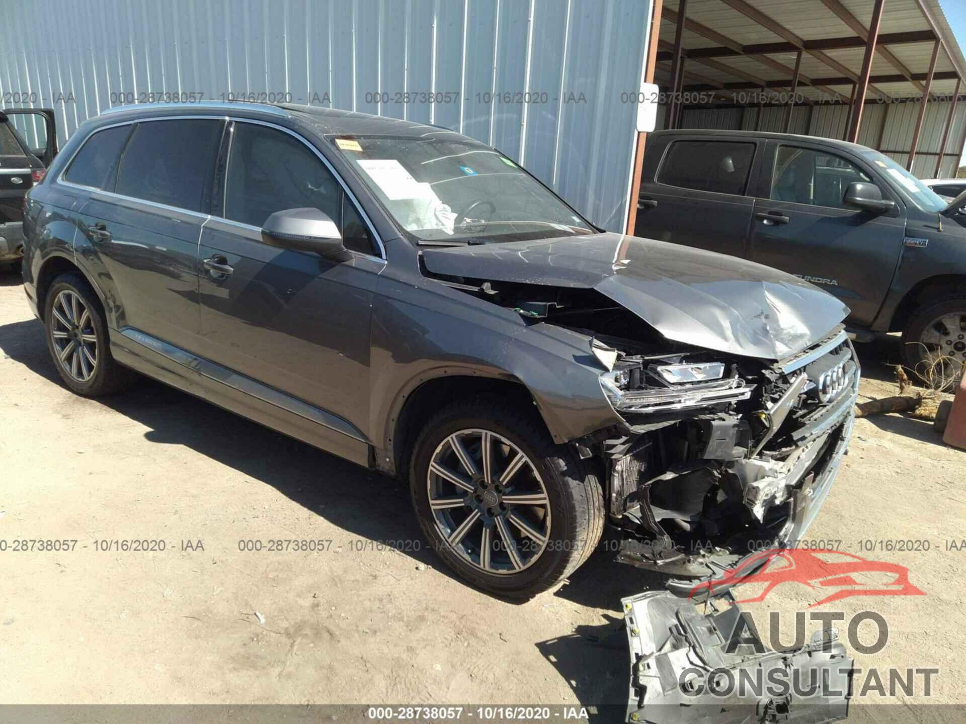 AUDI Q7 2017 - WA1LAAF70HD056846