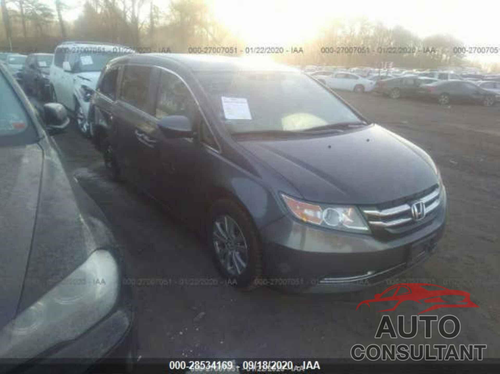 HONDA ODYSSEY 2016 - 5FNRL5H42GB080805