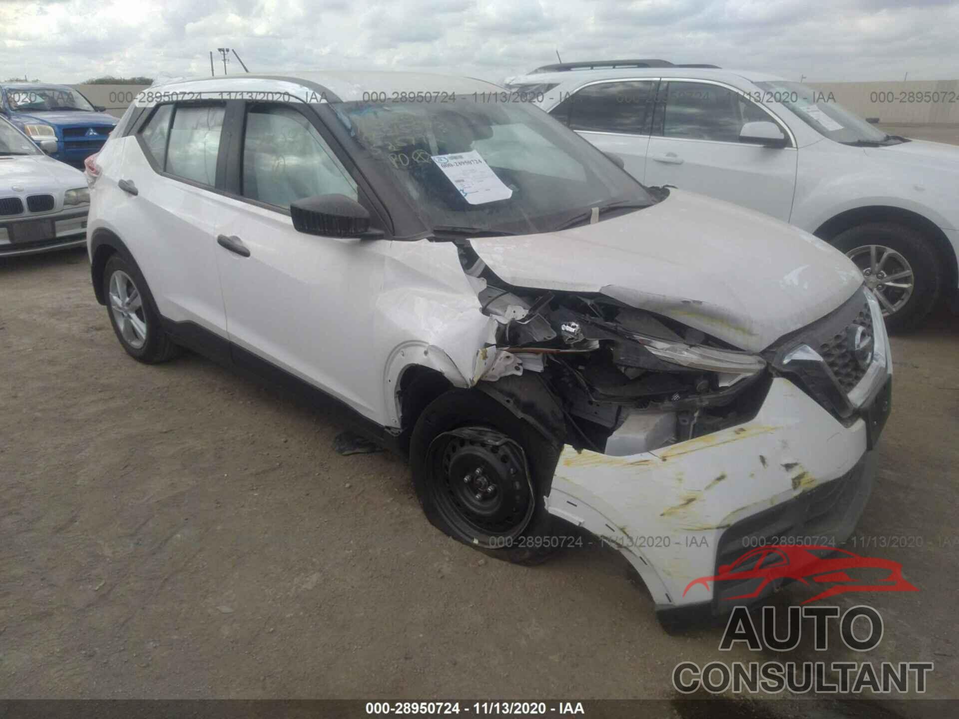 NISSAN KICKS 2020 - 3N1CP5BV3LL525935