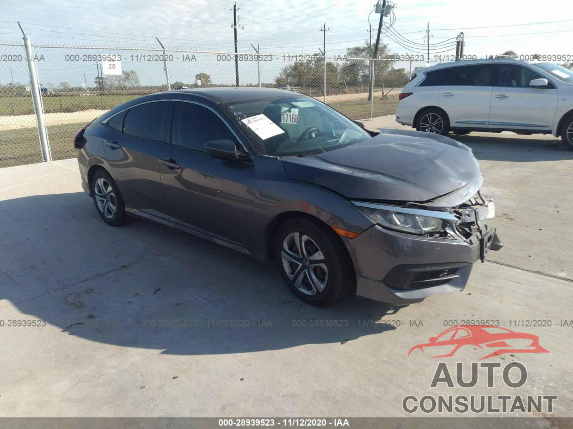 HONDA CIVIC SEDAN 2016 - 2HGFC2F51GH503737