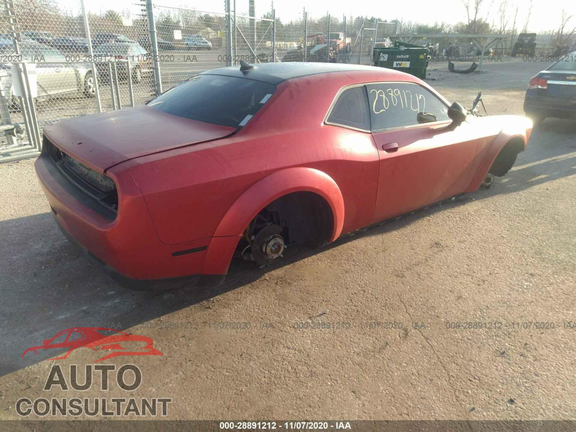 DODGE CHALLENGER 2019 - 2C3CDZL98KH556799