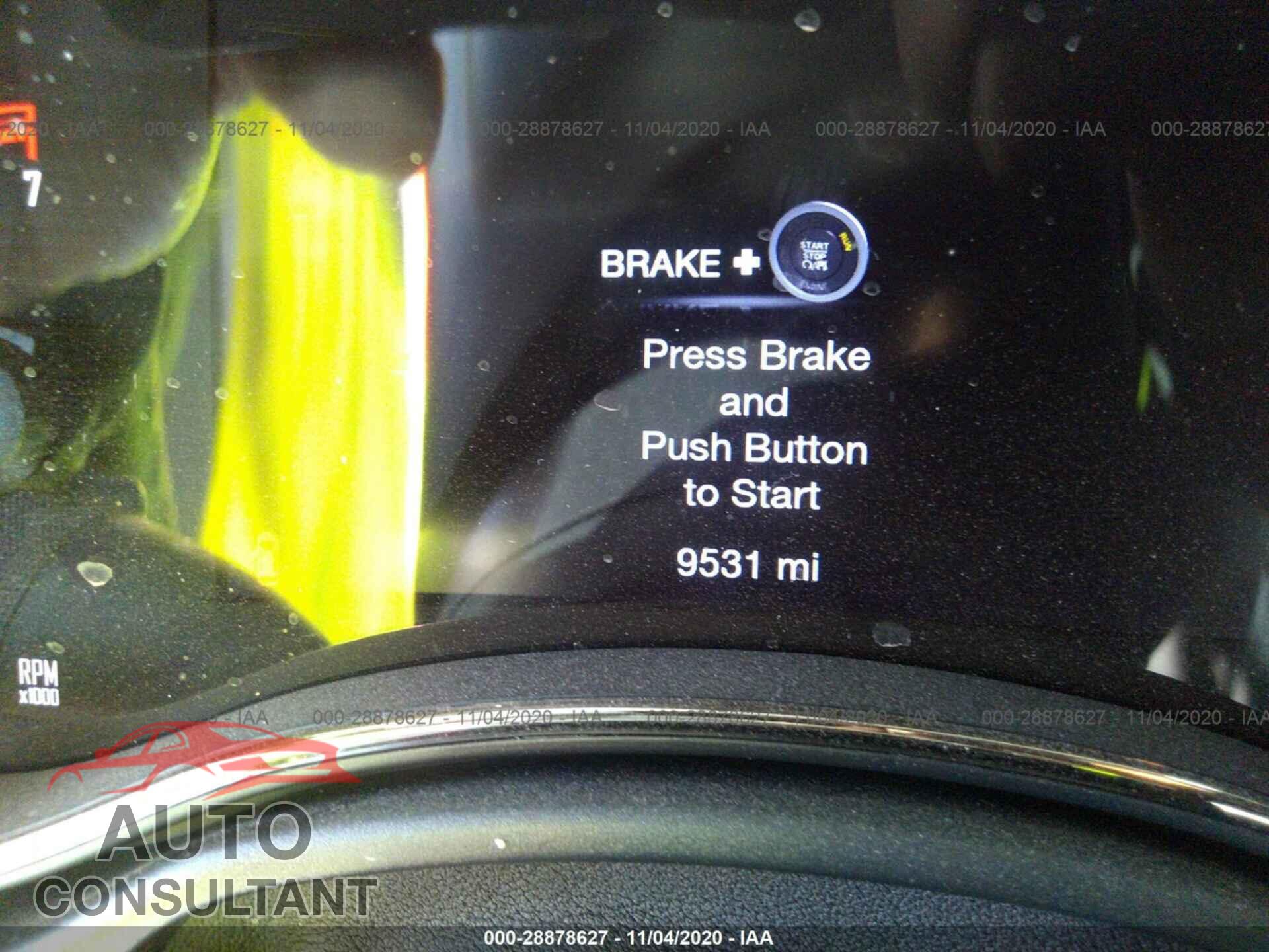 DODGE DURANGO 2020 - 1C4SDHCT4LC129802