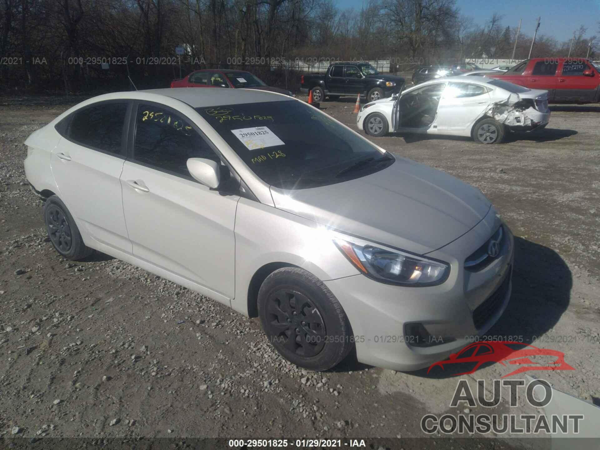 HYUNDAI ACCENT 2016 - KMHCT4AE1GU130485