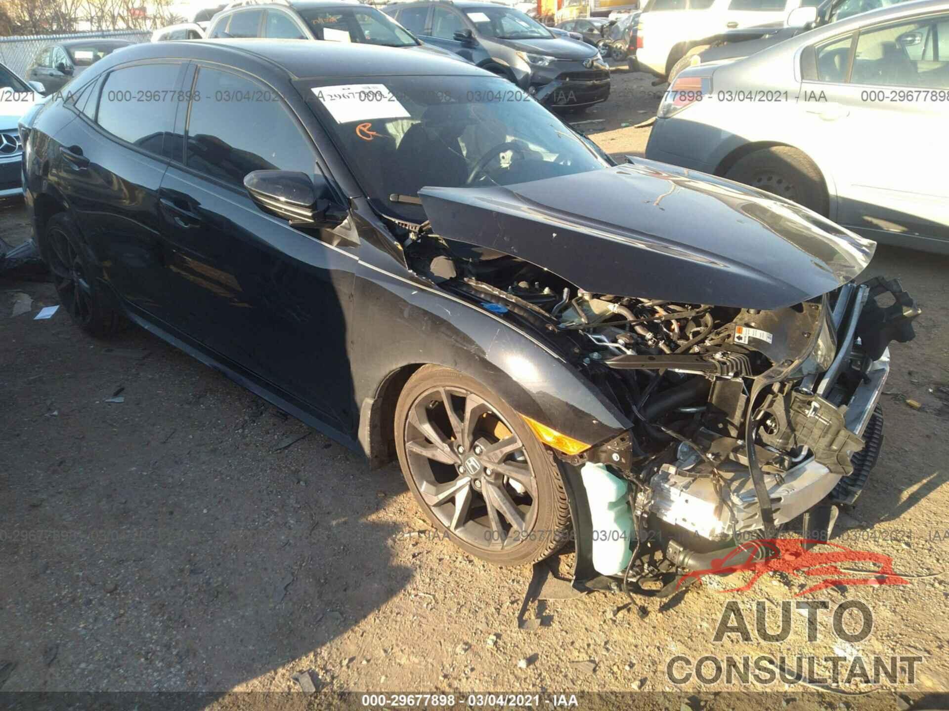 HONDA CIVIC HATCHBACK 2019 - SHHFK7H49KU202777