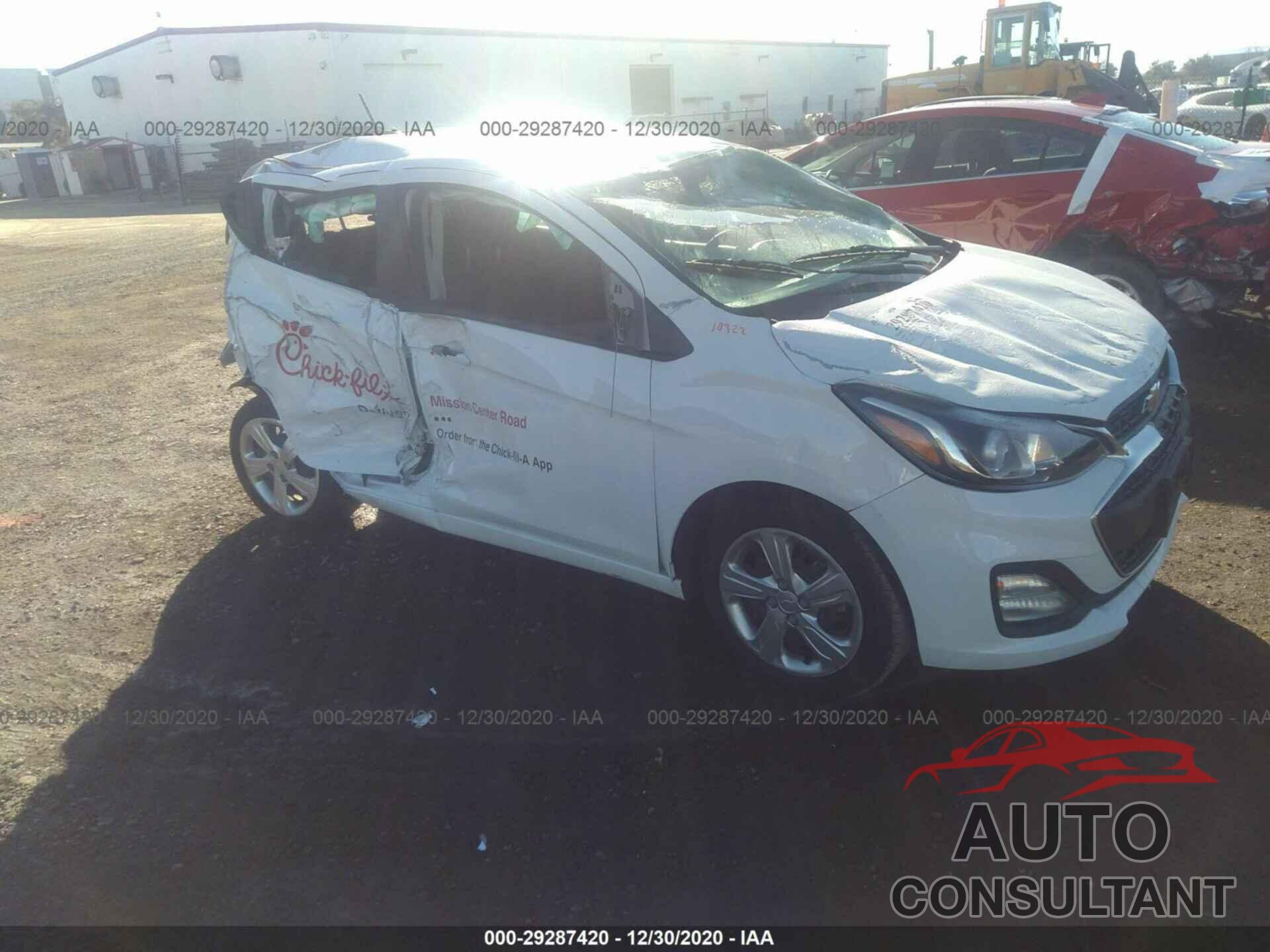 CHEVROLET SPARK 2020 - KL8CB6SA2LC458781