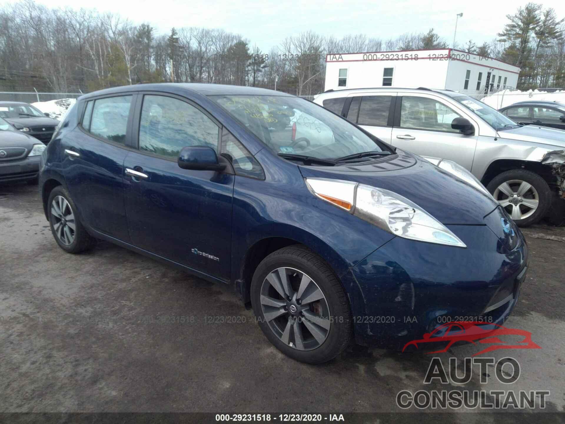 NISSAN LEAF 2017 - 1N4BZ0CP7HC302568
