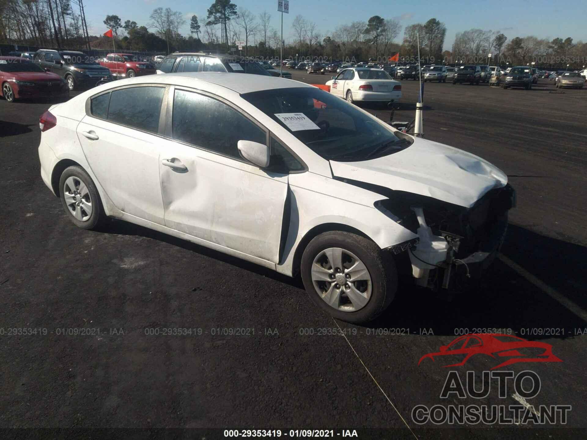 KIA FORTE 2017 - 3KPFK4A77HE035645