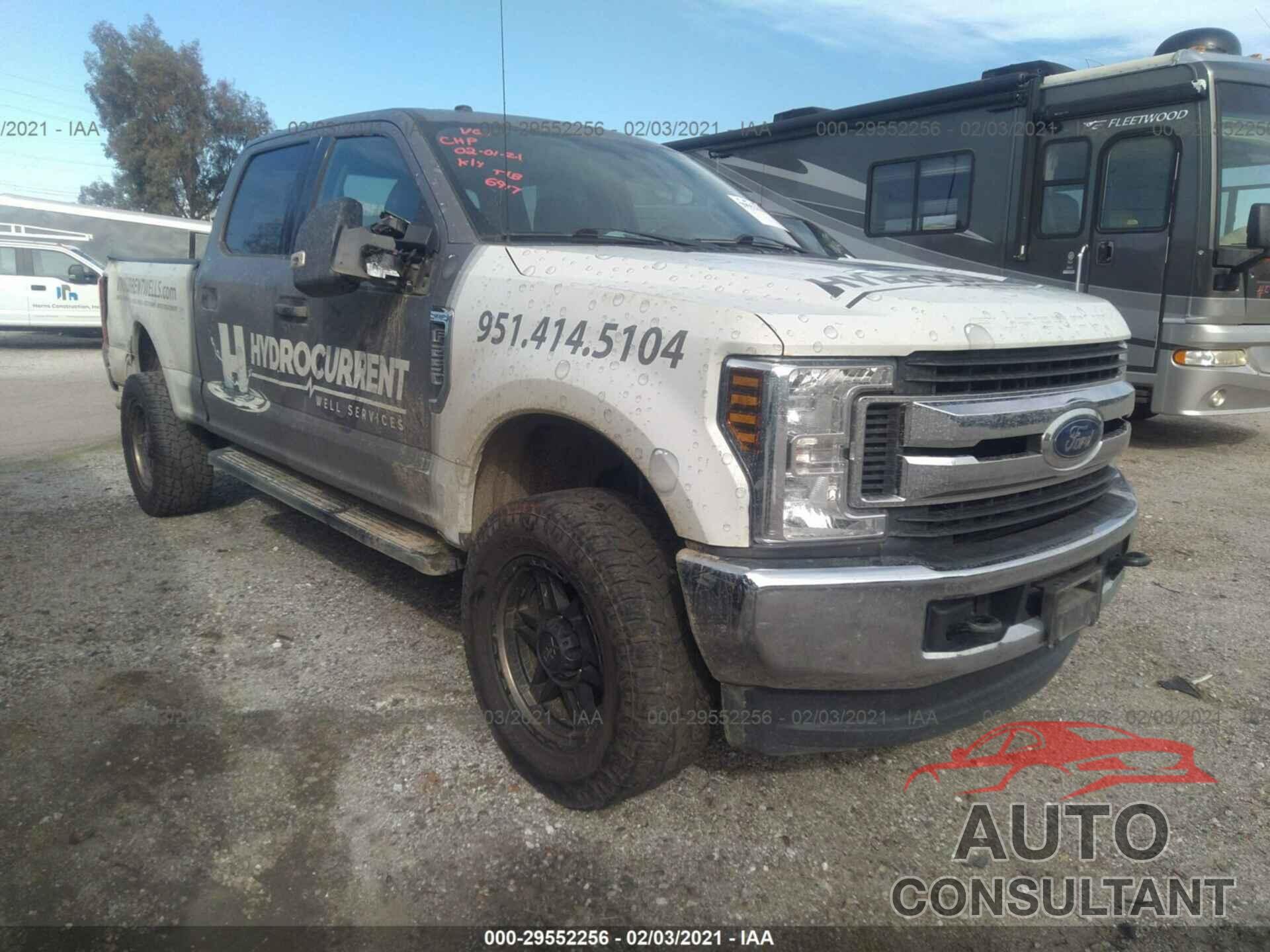 FORD SUPER DUTY F-250 SRW 2018 - 1FT7W2B62JEC60401