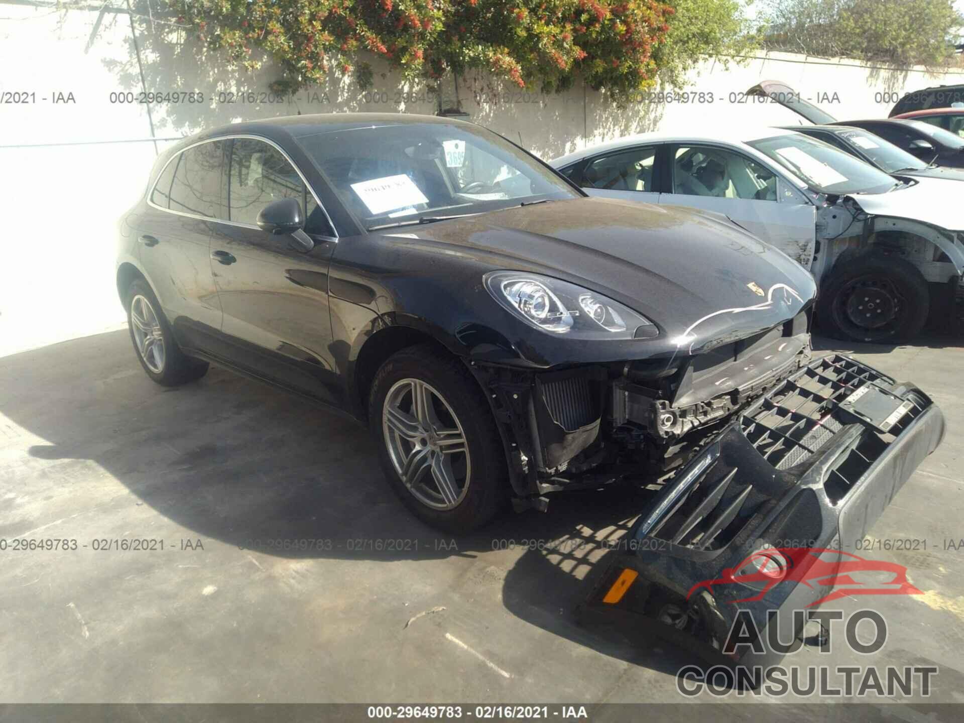 PORSCHE MACAN 2016 - WP1AB2A57GLB45919