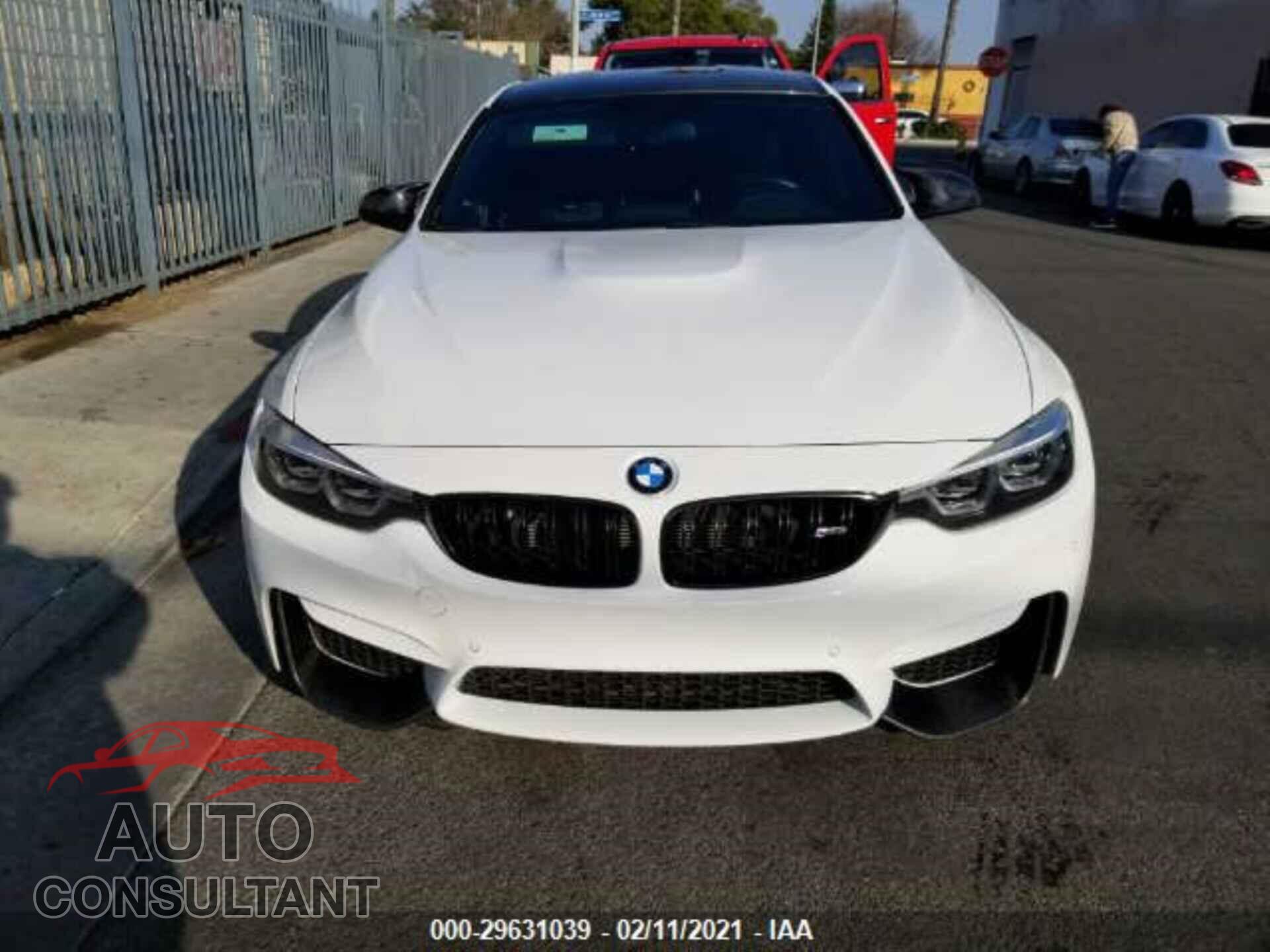 BMW M3 2018 - WBS8M9C59J5J78943