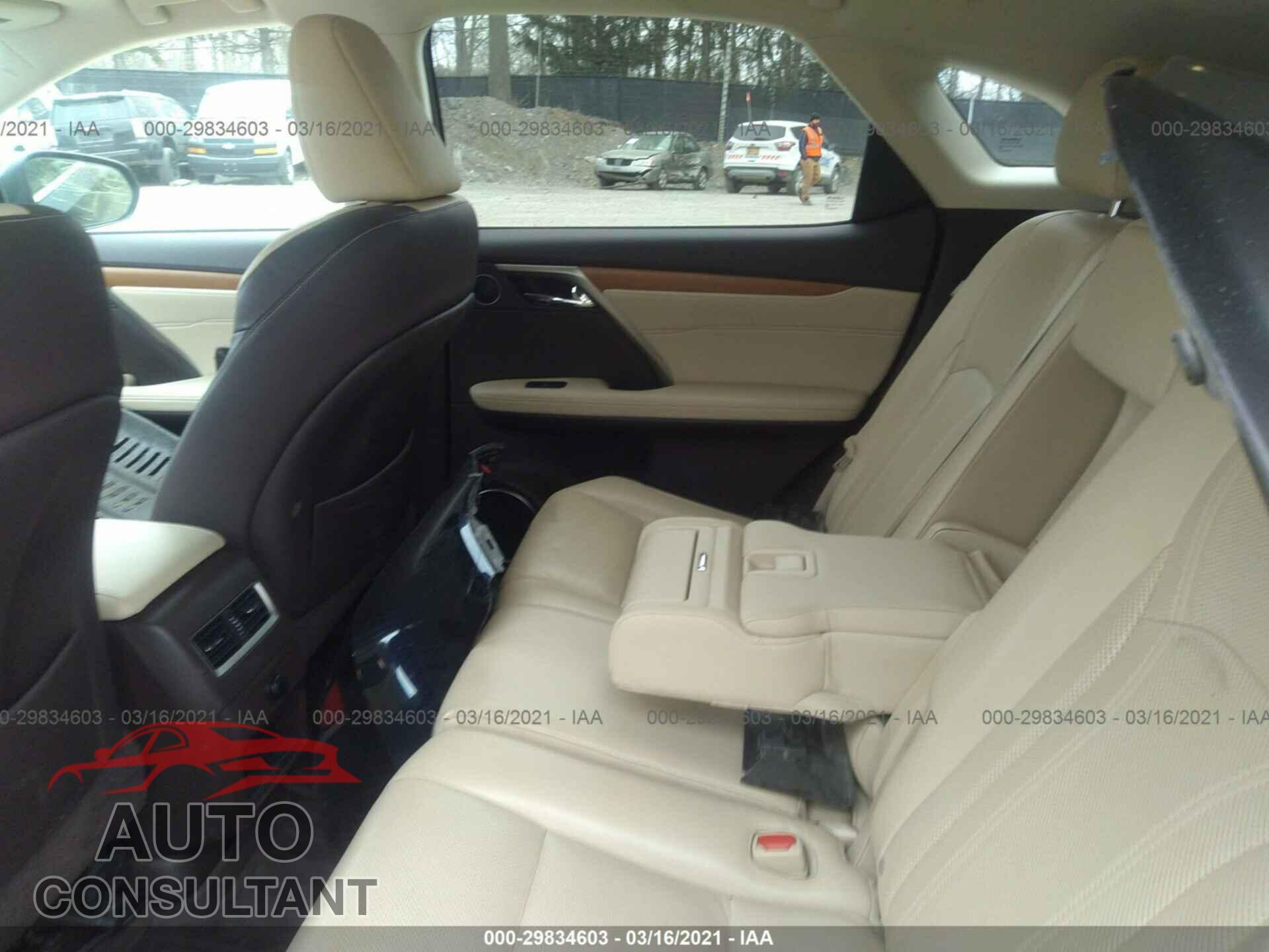 LEXUS RX 450H 2016 - 2T2BGMCA1GC007745