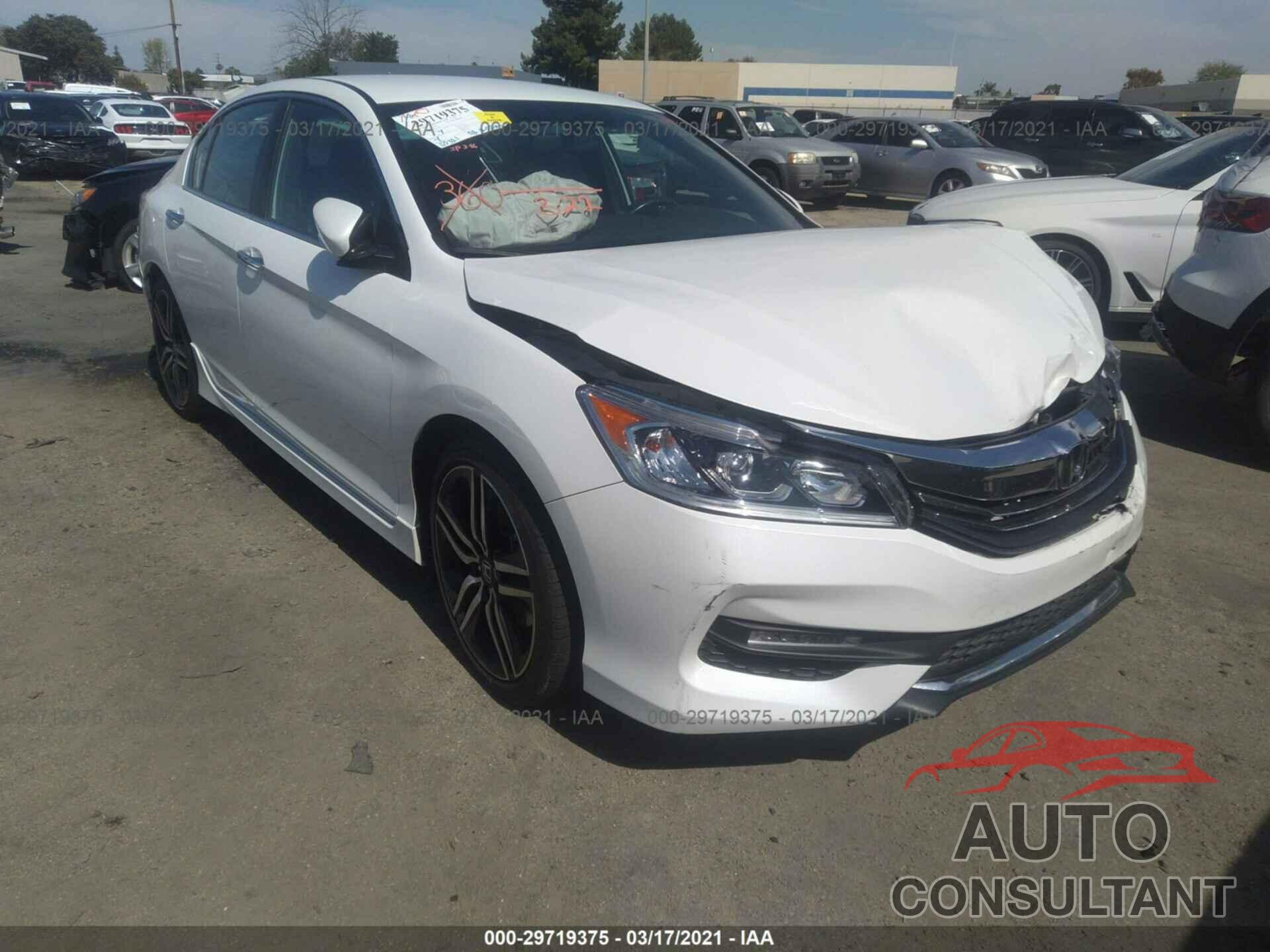 HONDA ACCORD SEDAN 2016 - 1HGCR2F57GA143101